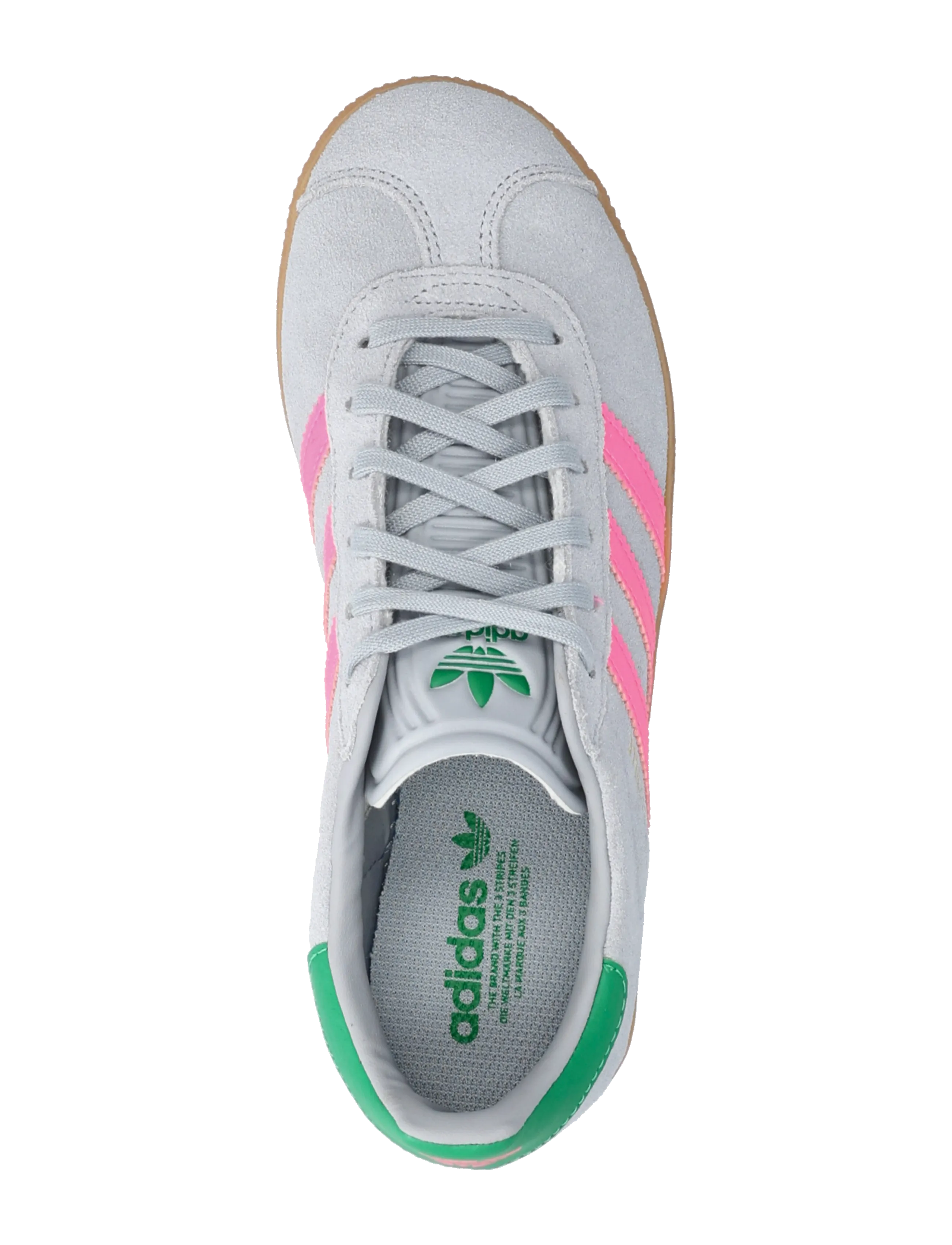 adidas Originals - GAZELLE J - baskets basses - halsil/lucpnk/green - 3