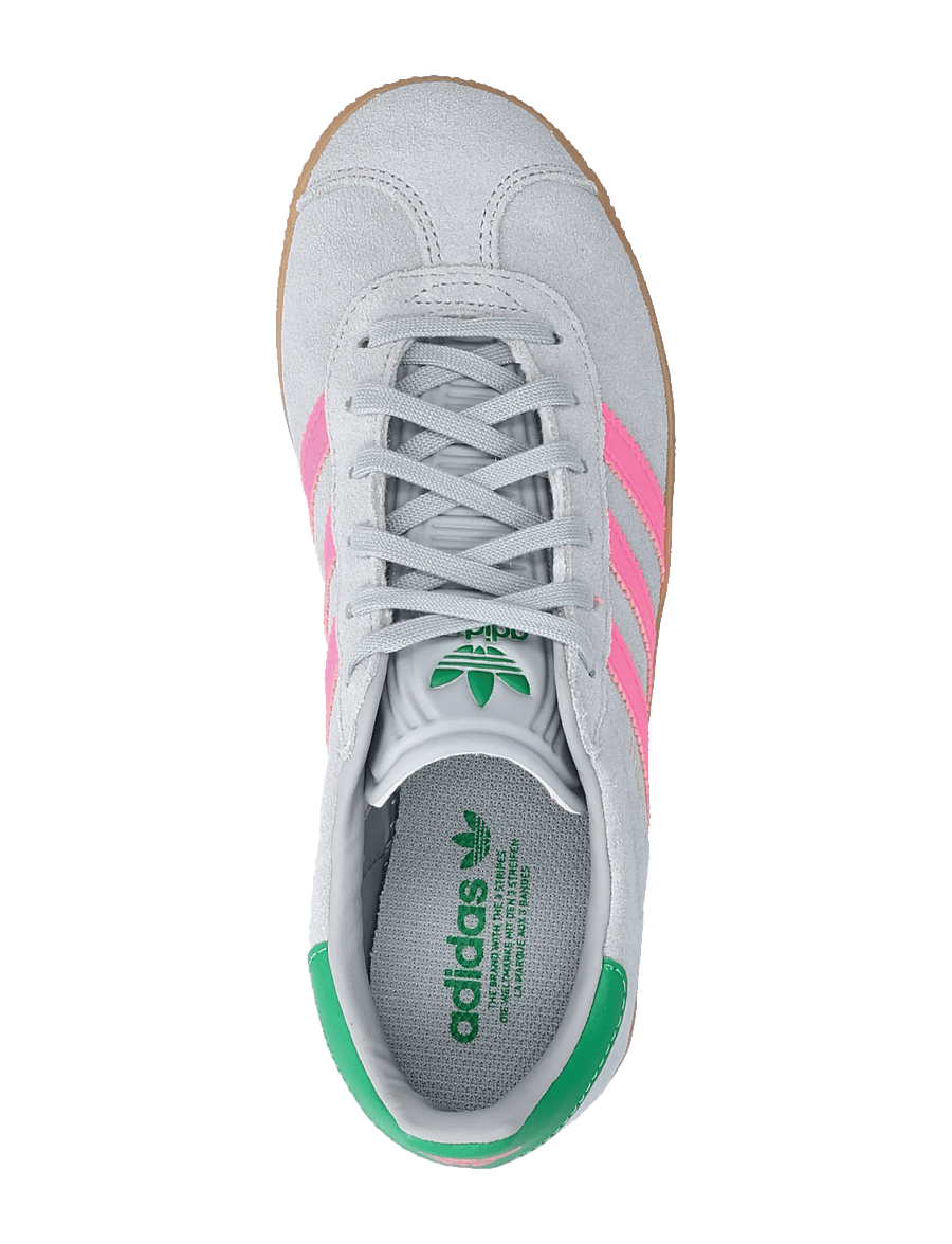 adidas Originals - GAZELLE J - niedriger schnitt - halsil/lucpnk/green - 3