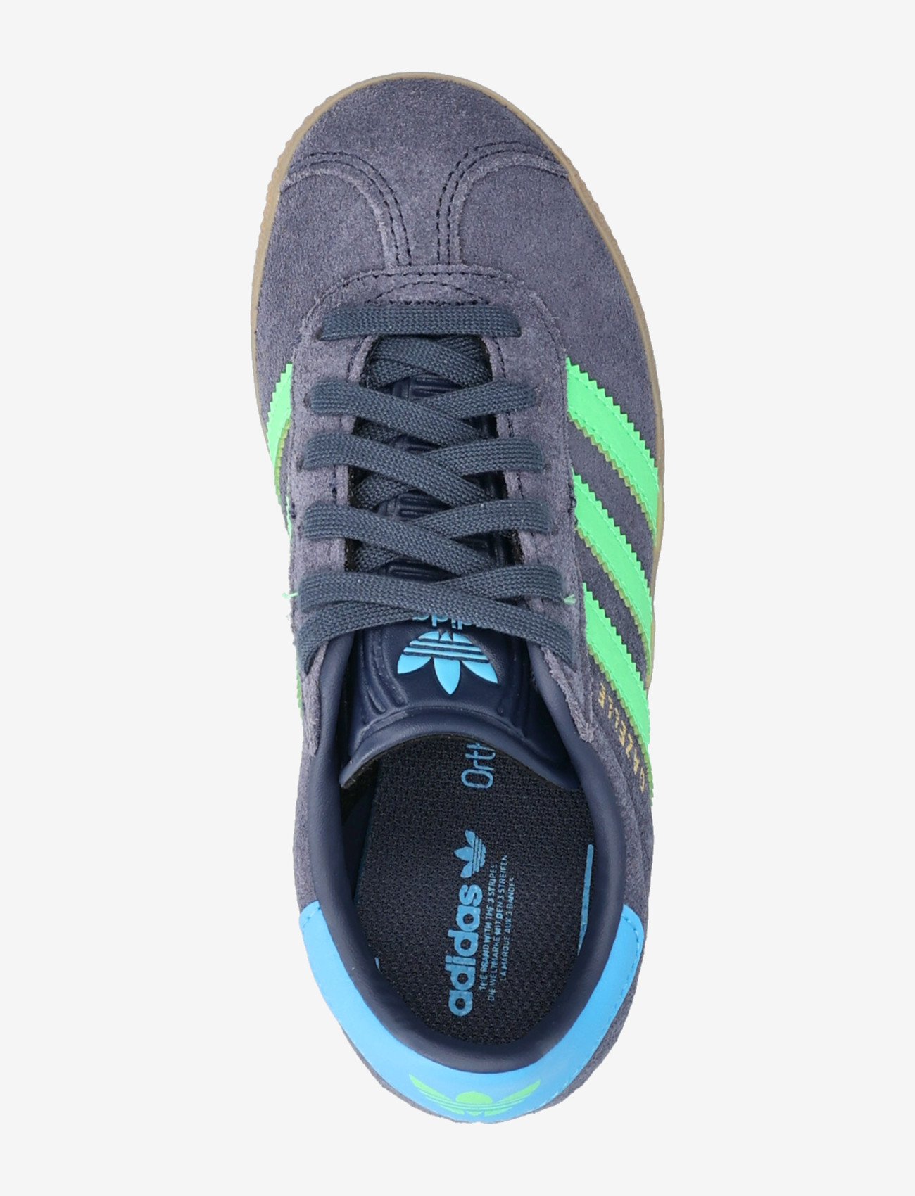 adidas Originals - GAZELLE C - låga sneakers - shanav/scrgrn/luaq - 3