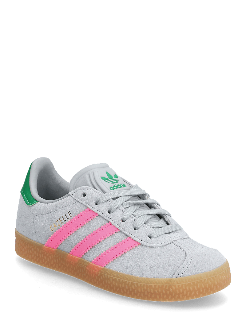 adidas Originals - GAZELLE C - niedriger schnitt - halsil/lucpnk/green - 0