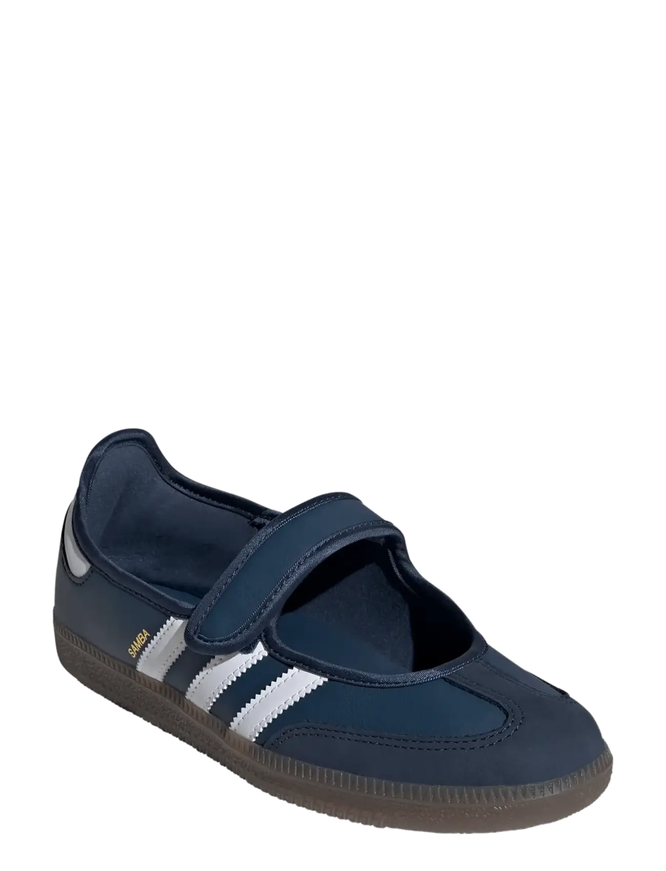 adidas Originals - SAMBA JANE W - lave sneakers - crenav/ftwwht/goldmt - 0