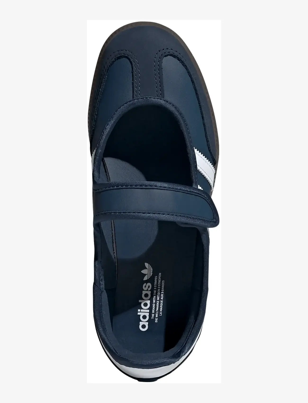 adidas Originals - SAMBA JANE W - lave sneakers - crenav/ftwwht/goldmt - 4