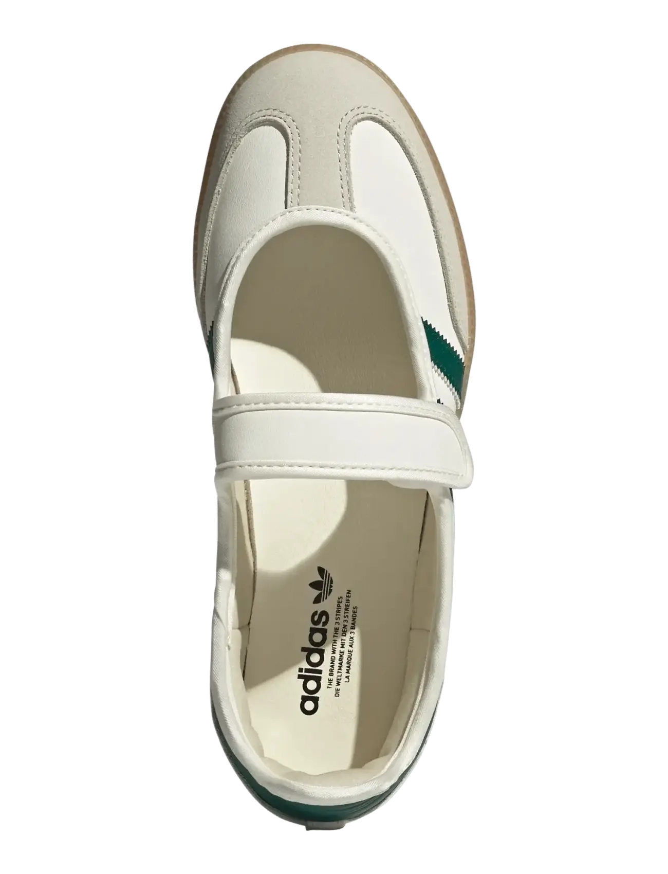 adidas Originals - SAMBA JANE W - owhite/cgreen/goldmt - 4