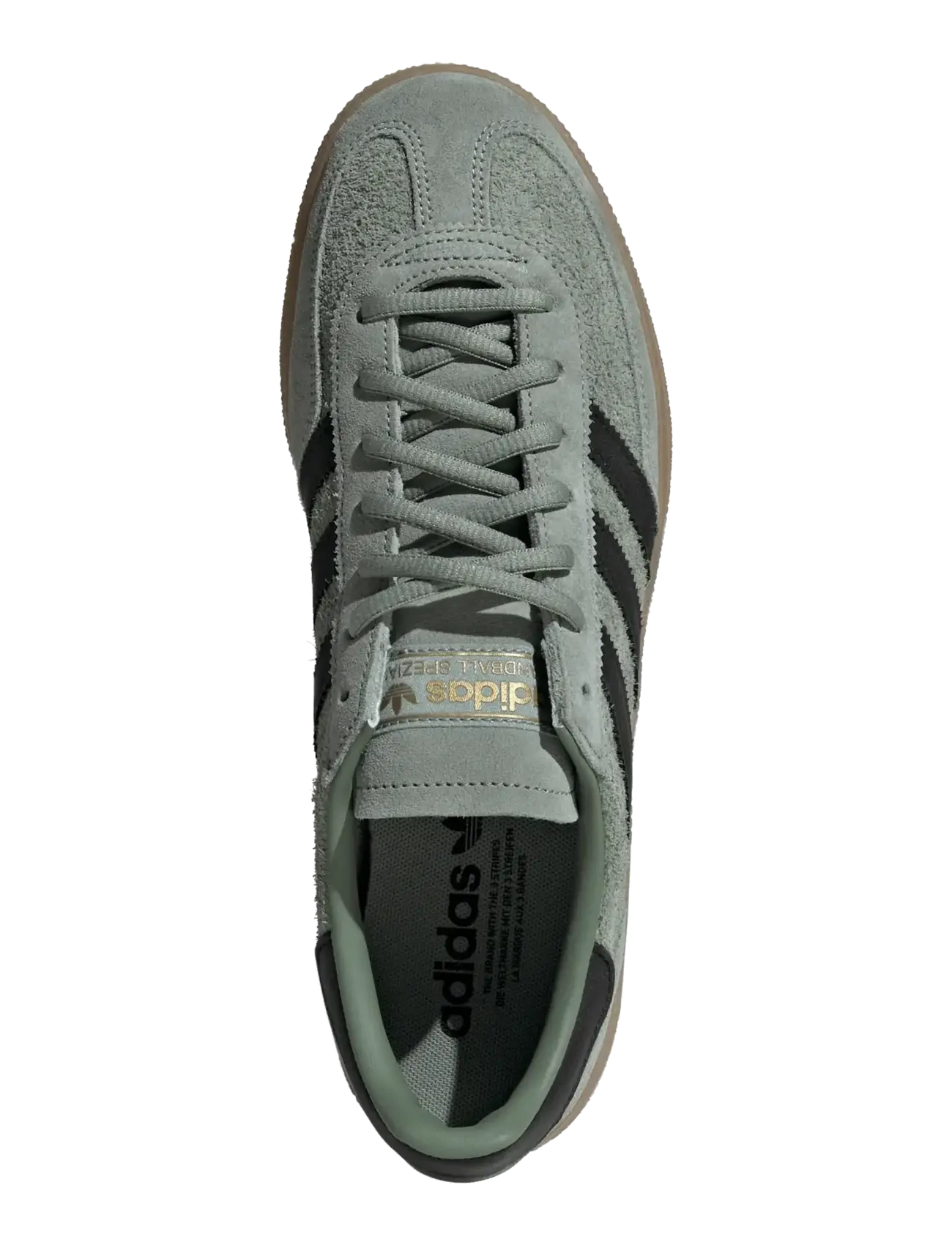 adidas Originals - HANDBALL SPEZIAL - baskets basses - silgrn/cblack/gum4 - 4