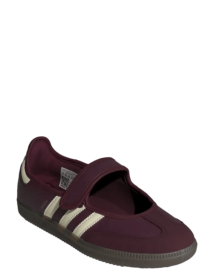 adidas Originals - SAMBA JANE W - niedrige sneakers - maroon/crewht/goldmt - 0