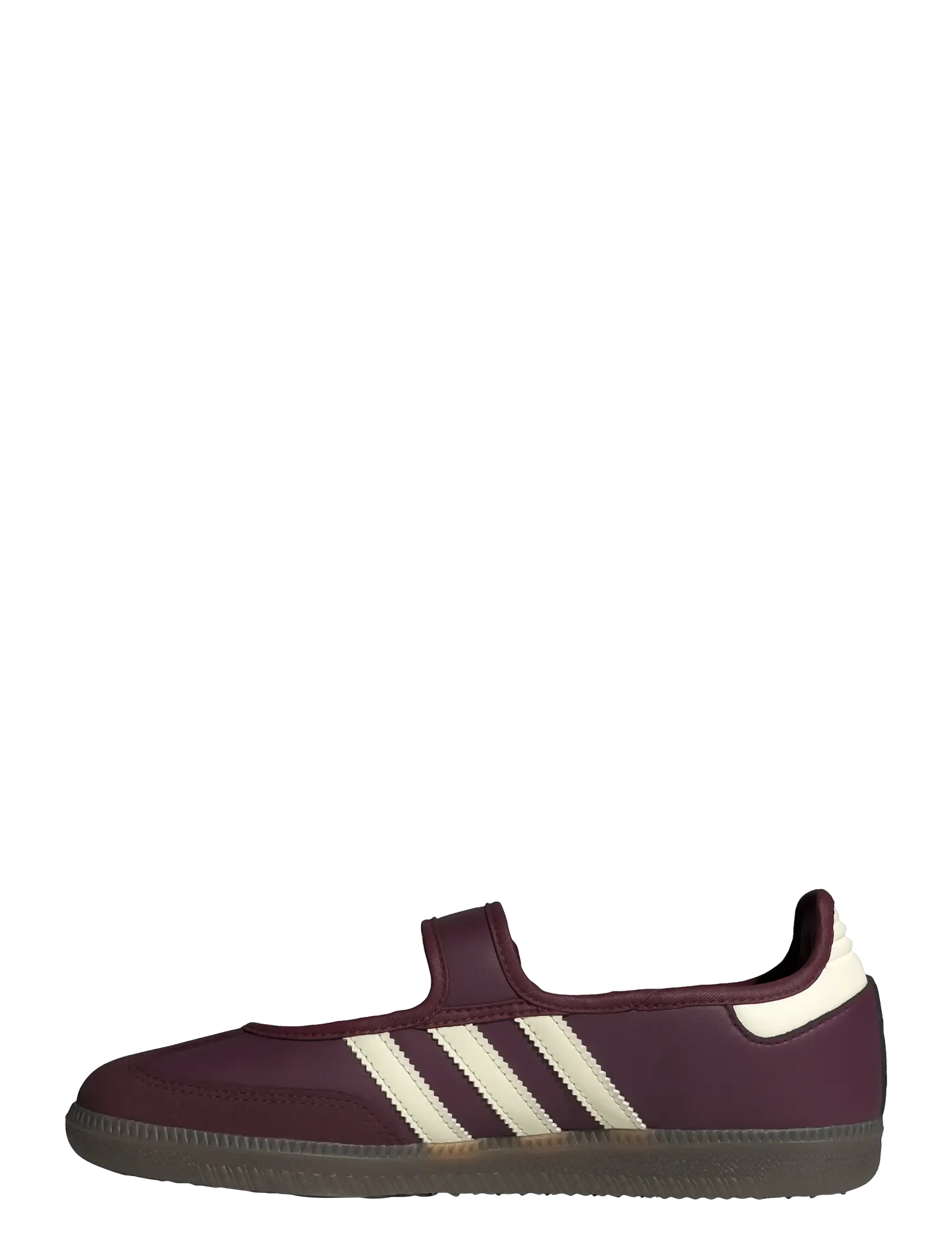 adidas Originals - SAMBA JANE W - lave sneakers - maroon/crewht/goldmt - 2