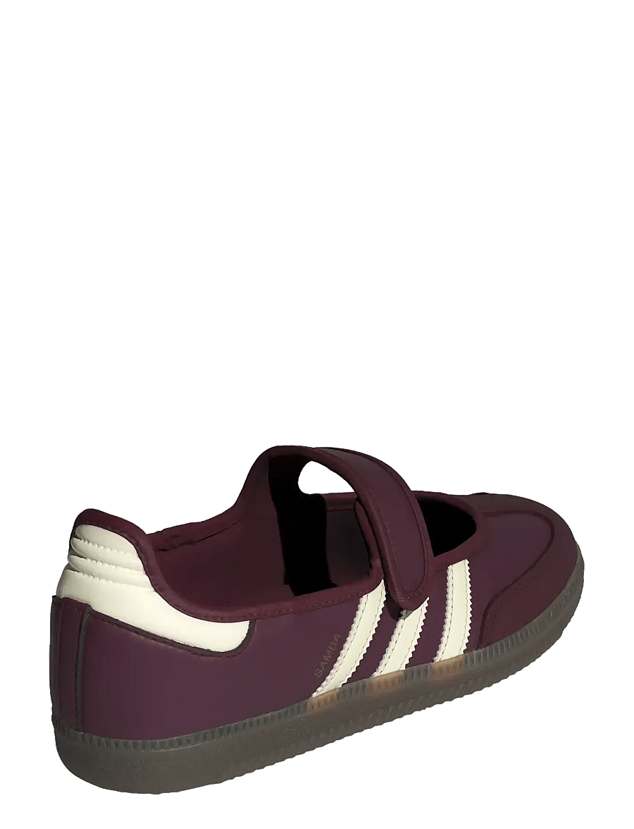 adidas Originals - SAMBA JANE W - niedrige sneakers - maroon/crewht/goldmt - 3