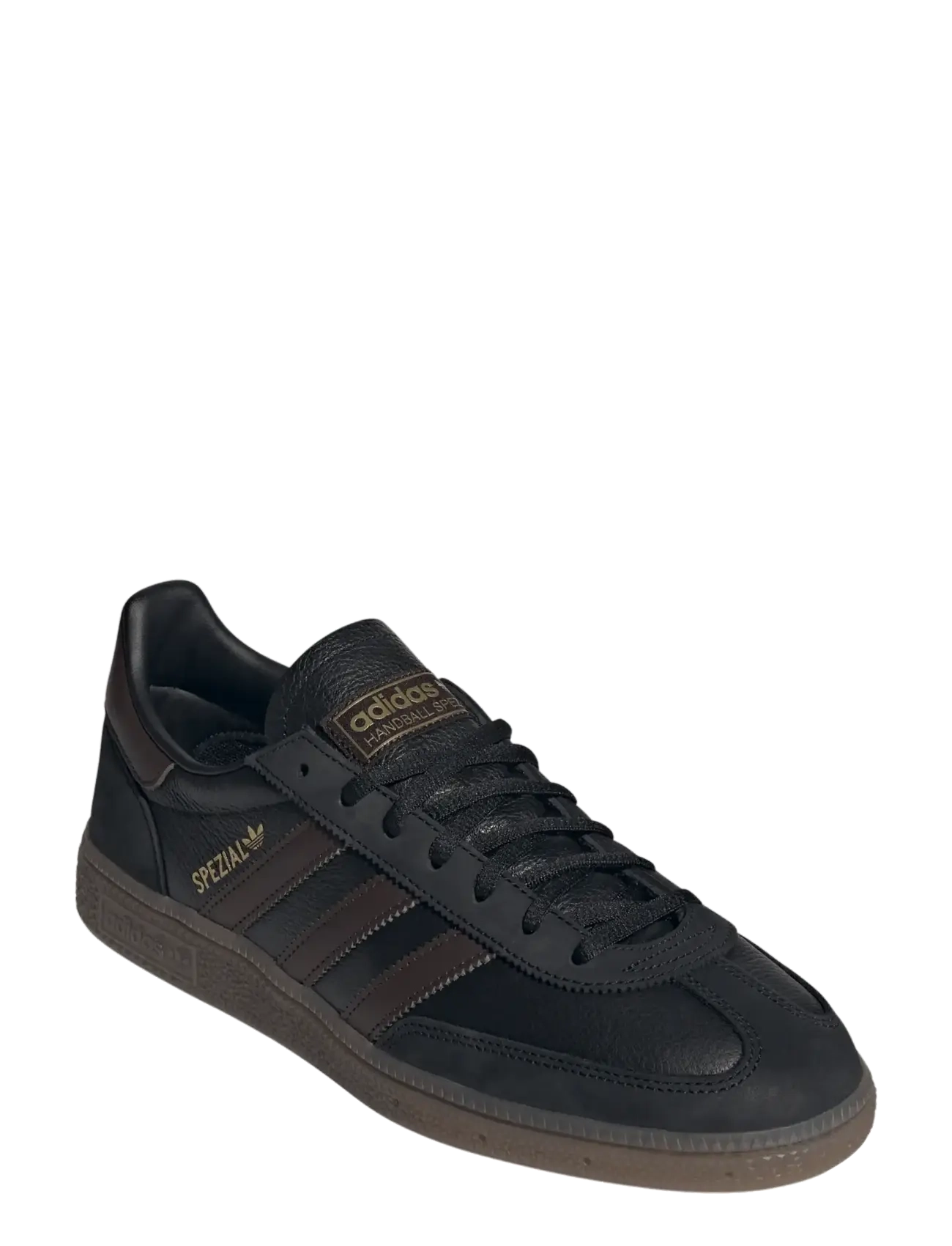 adidas Originals HANDBALL SPEZIAL - Sneakers - CBLACK/DBROWN/GUM5 / black
