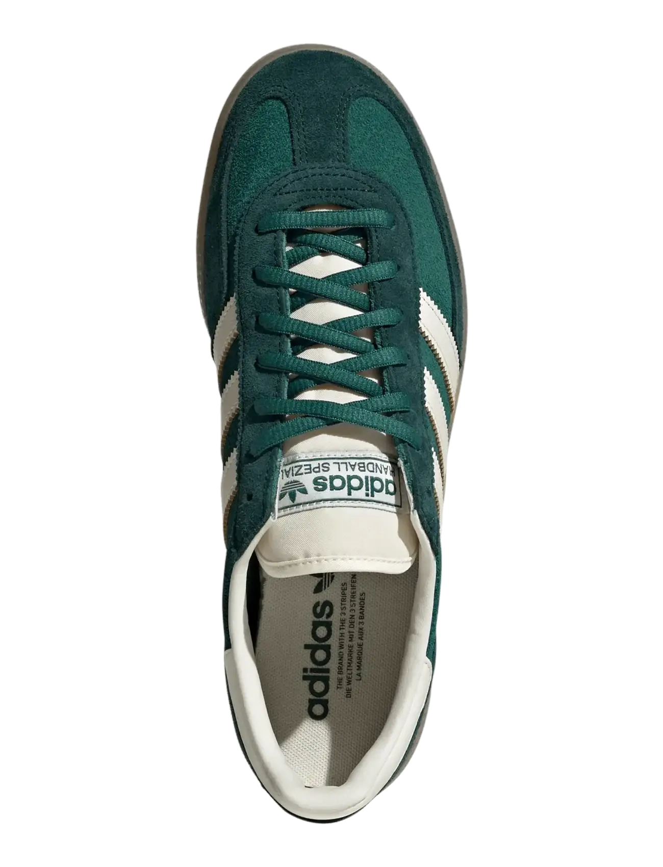 adidas Originals - HANDBALL SPEZIAL - niedrige sneakers - cgreen/owhite/aurivy - 4