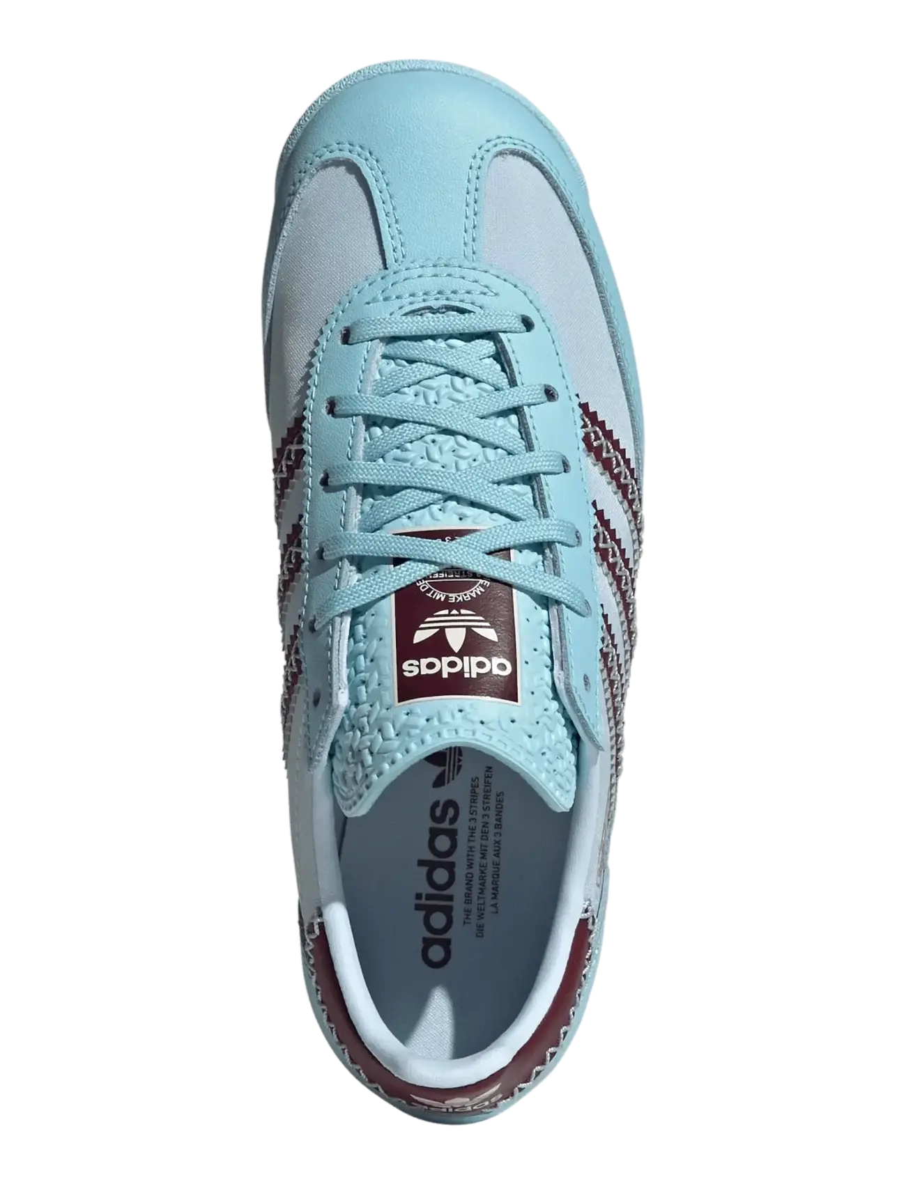 adidas Originals - SL 72 RS J - lave sneakers - crsk/shared/iceblu - 4