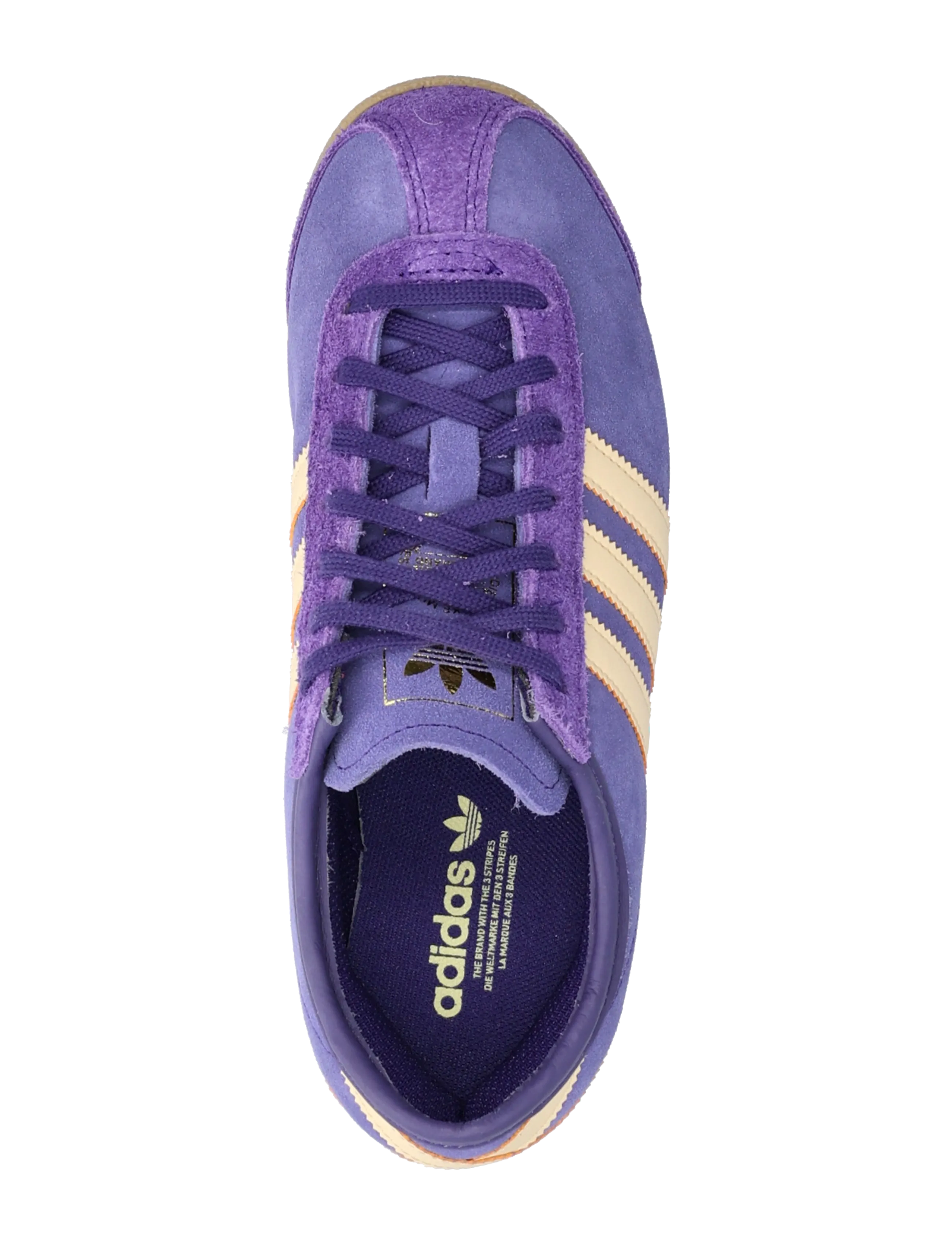 adidas Originals - ITALIA 70s W - lave sneakers - cpurpl/orgtin/goldmt - 3