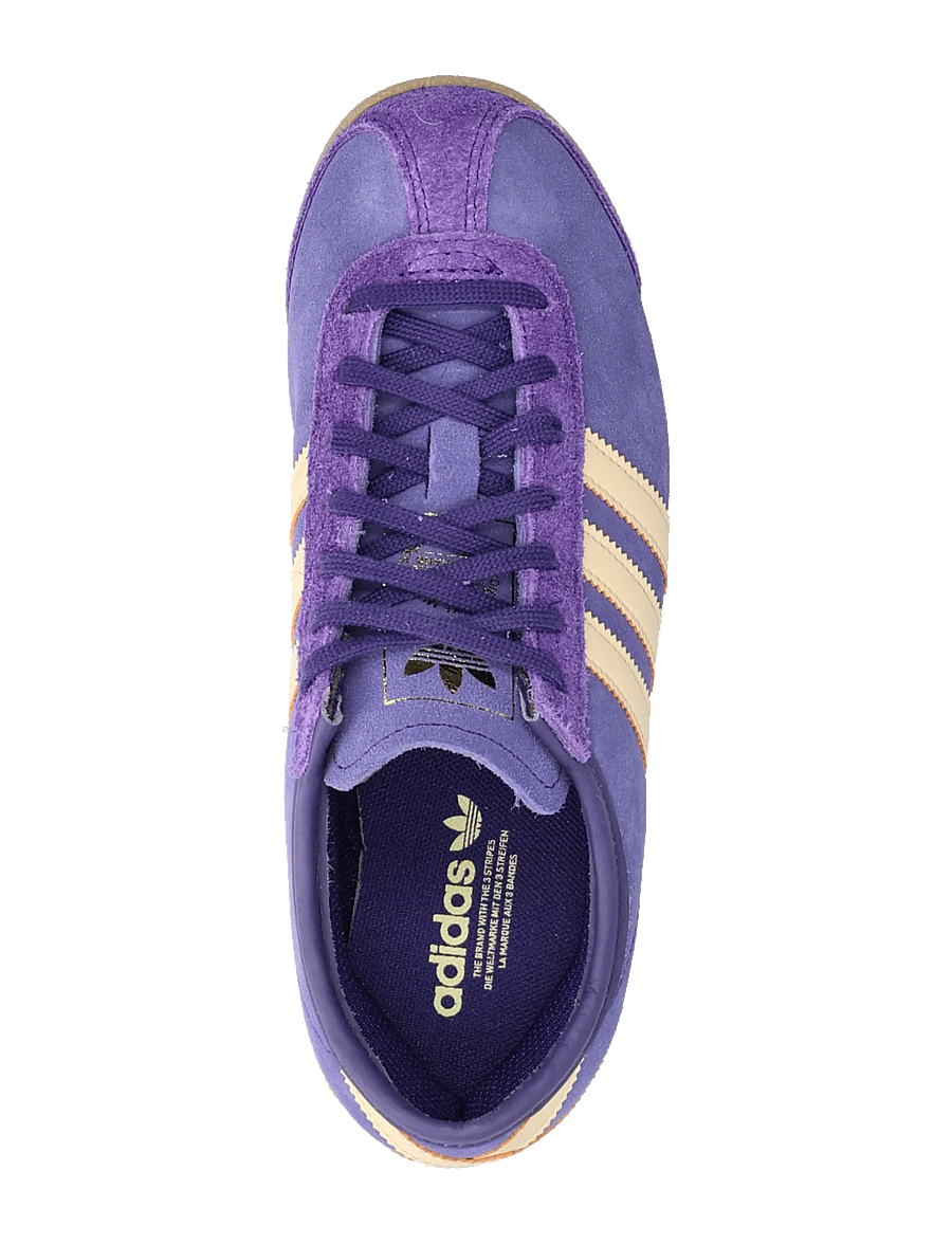 adidas Originals - ITALIA 70s W - low top sneakers - cpurpl/orgtin/goldmt - 3