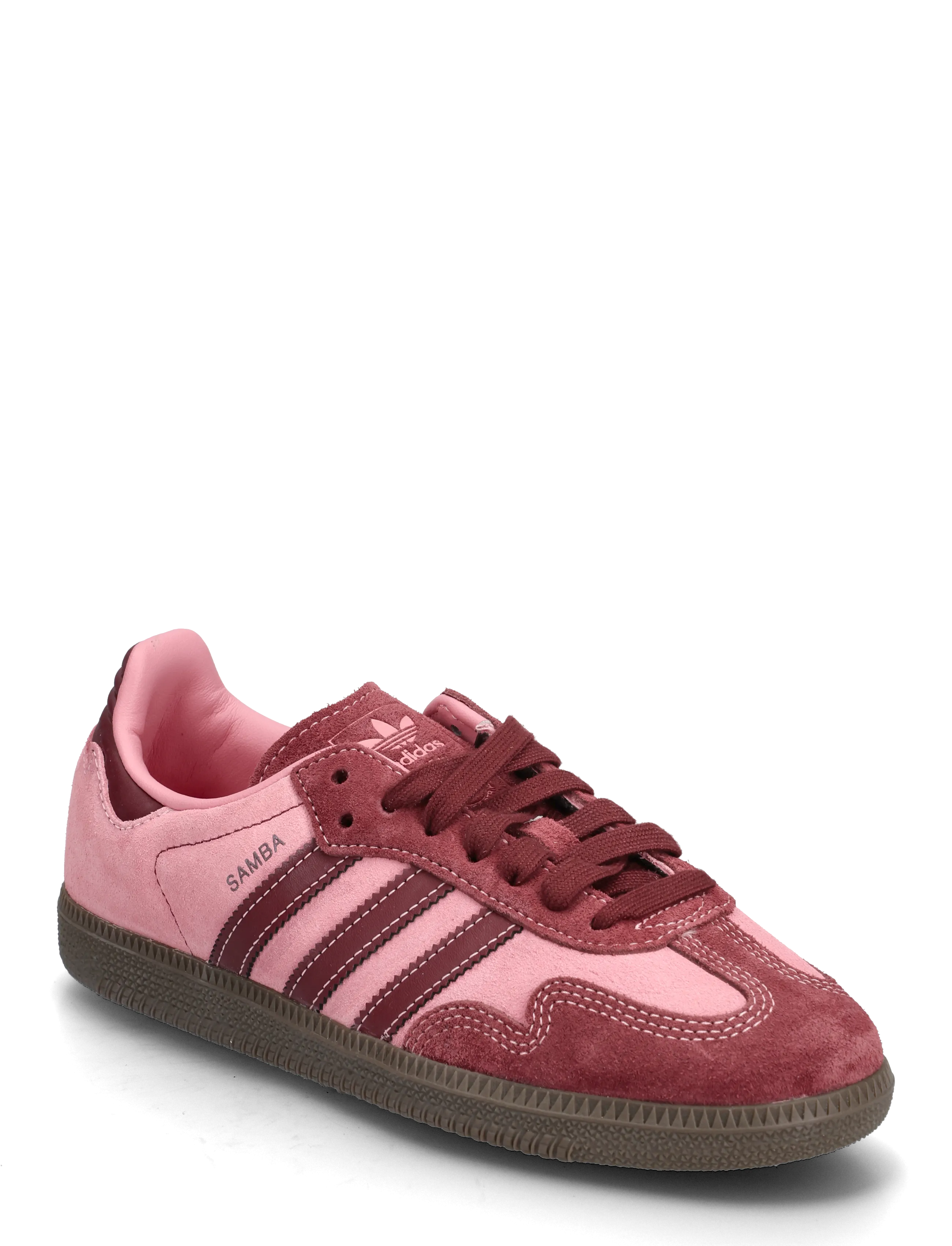 adidas Originals SAMBA OG W - Sneakers - PINSPA/SHARED/GUM5 / pink/rose