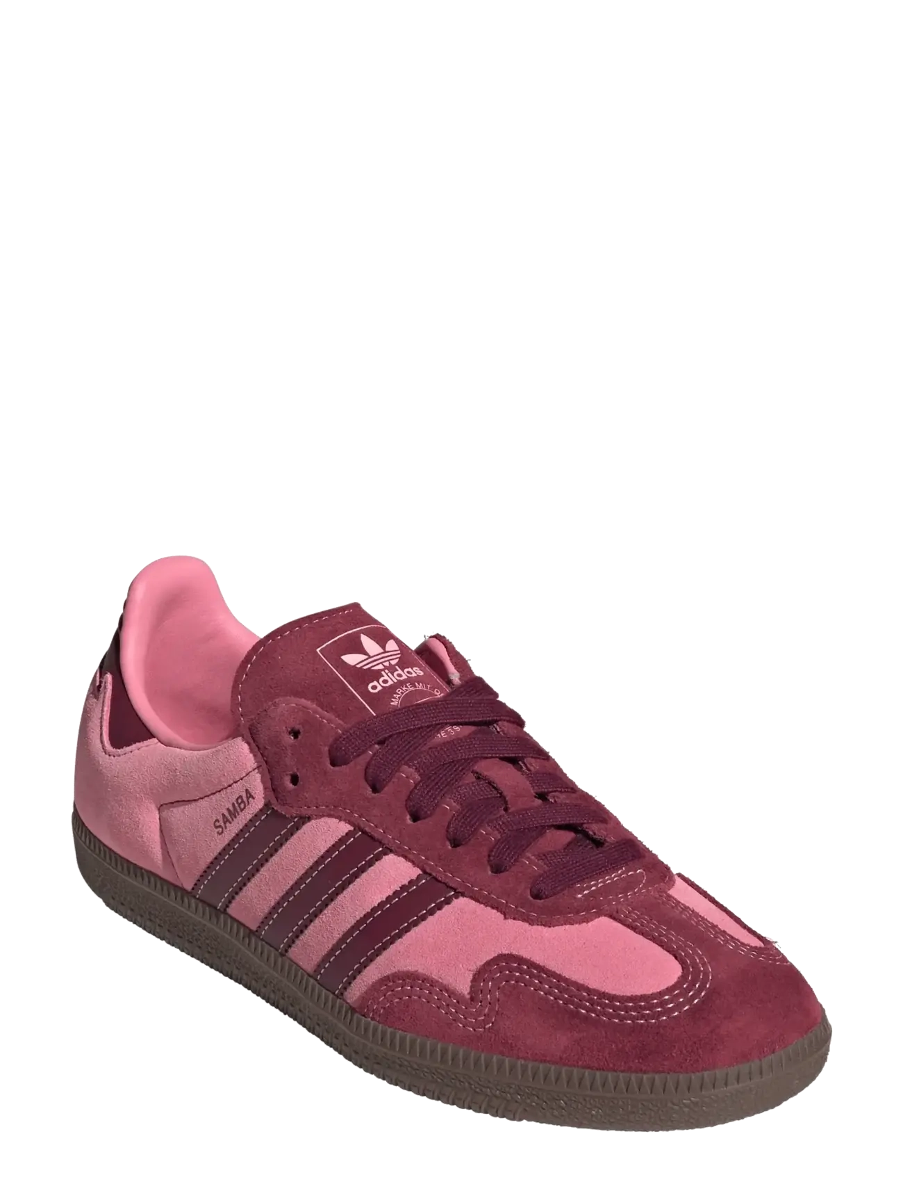 adidas Originals SAMBA OG W - Sko - PINSPA/SHARED/GUM5 / pink/rose