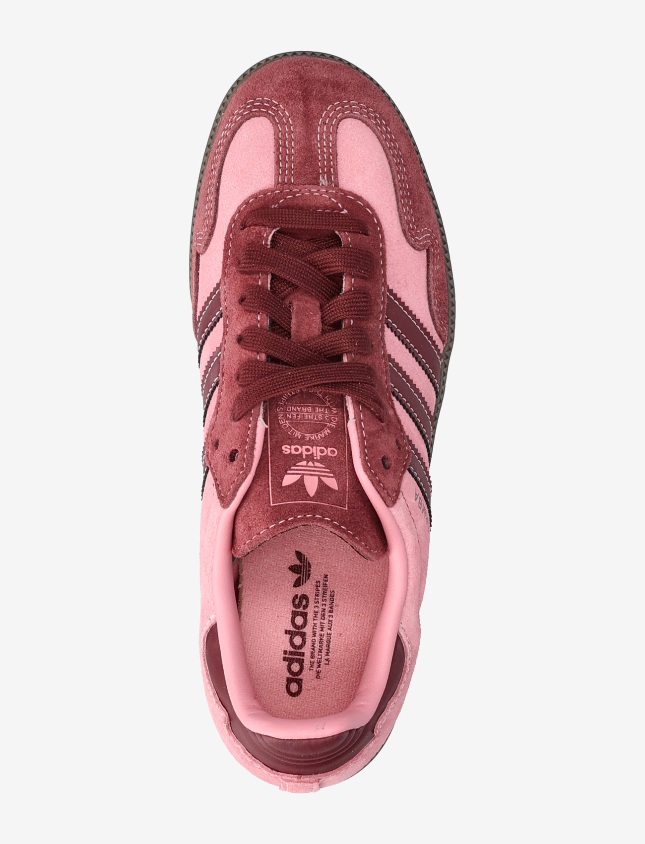 adidas Originals - SAMBA OG W - låga sneakers - pinspa/shared/gum5 - 3