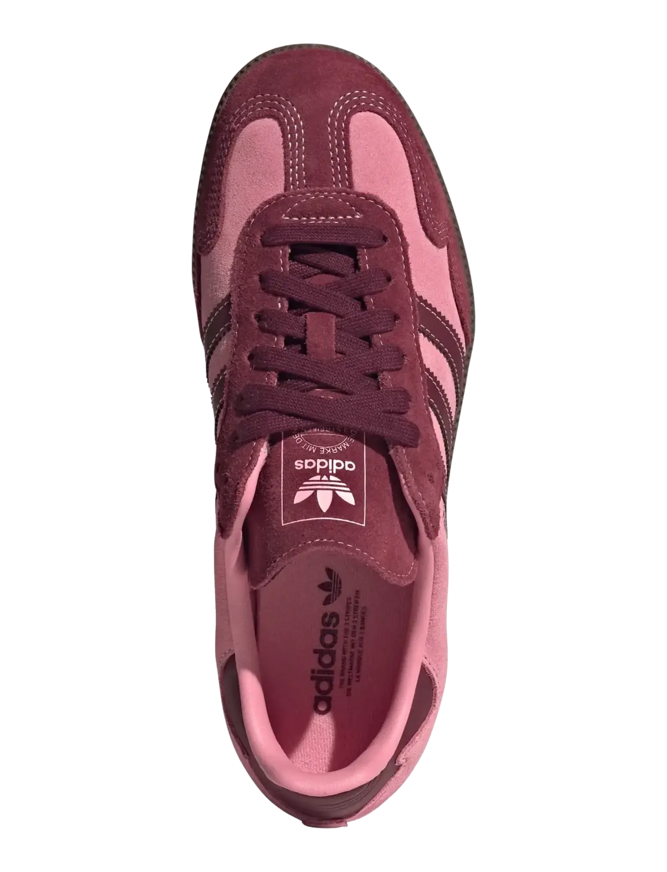 adidas Originals - SAMBA OG W - niedrige sneakers - pinspa/shared/gum5 - 4