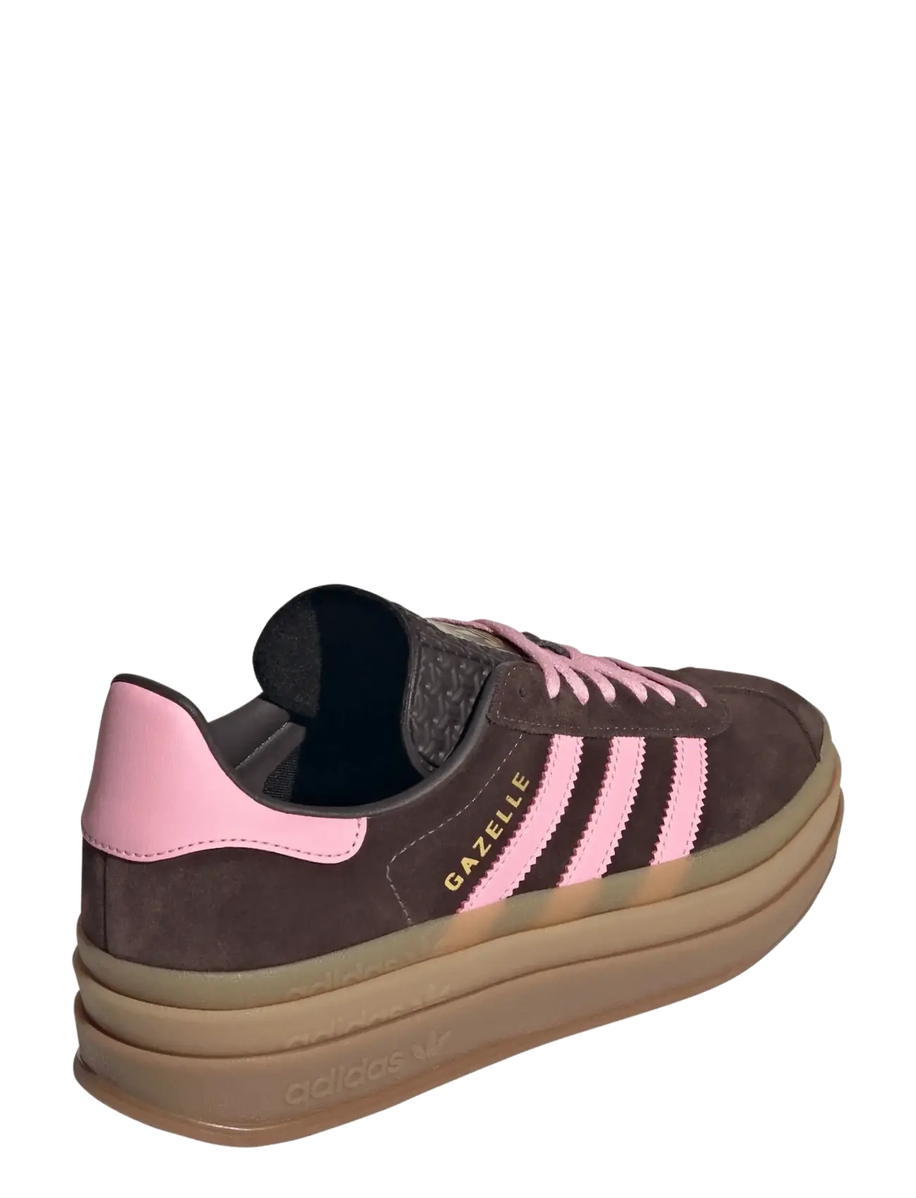 adidas Originals - GAZELLE BOLD W - lave sneakers - auco/ltpink/goldmt - 3