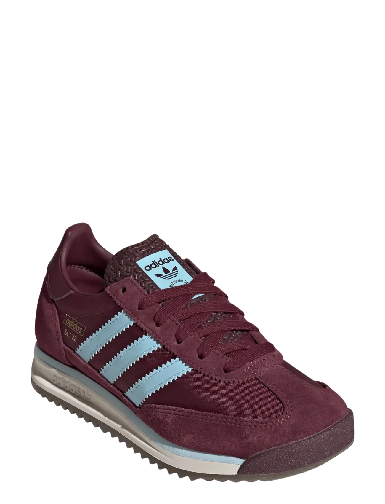 adidas Originals SL 72 RS J - Schuhe - MAROON/ICEBLU/GUM5 / burgundy