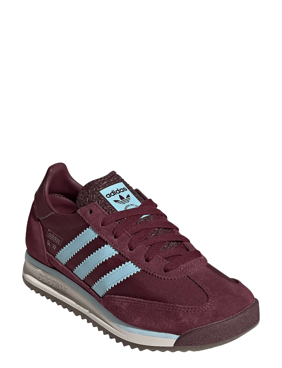 adidas Originals - SL 72 RS J - niedriger schnitt - maroon/iceblu/gum5 - 0