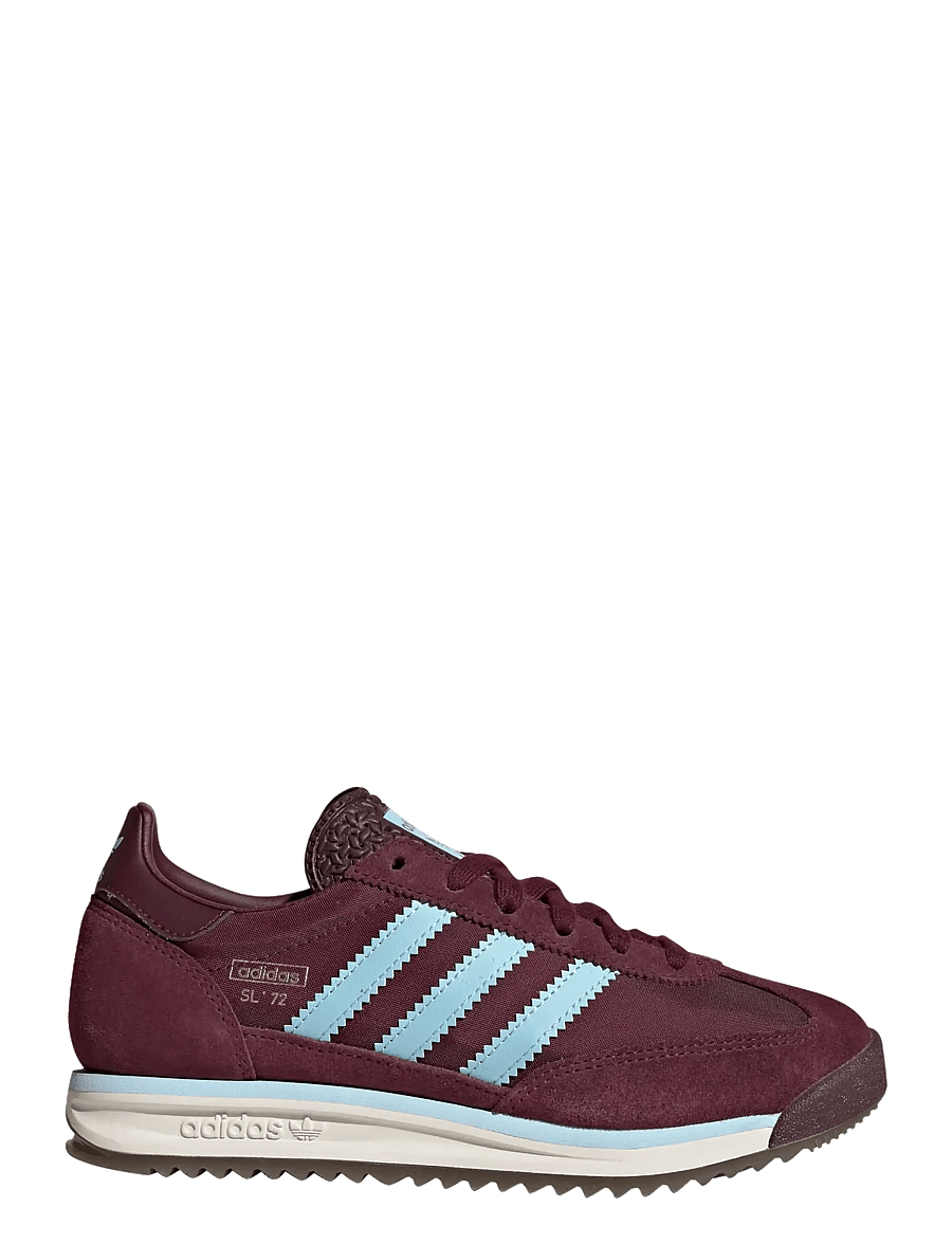 adidas Originals - SL 72 RS J - niedriger schnitt - maroon/iceblu/gum5 - 1
