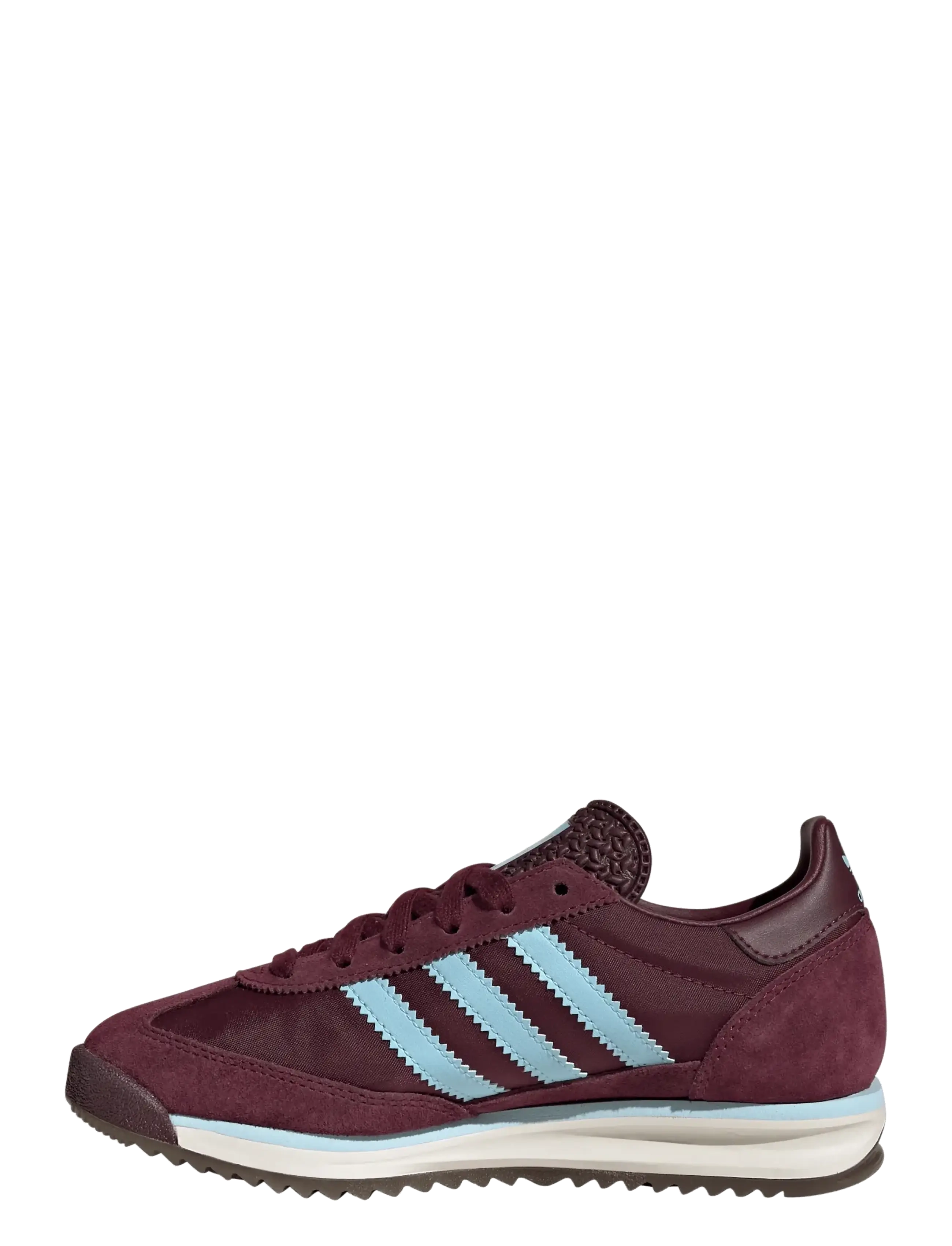 adidas Originals - SL 72 RS J - lave sneakers - maroon/iceblu/gum5 - 2