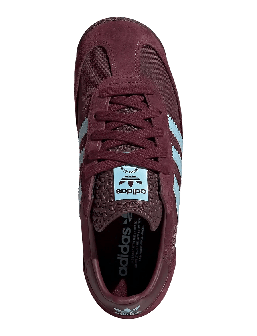 adidas Originals - SL 72 RS J - niedriger schnitt - maroon/iceblu/gum5 - 4