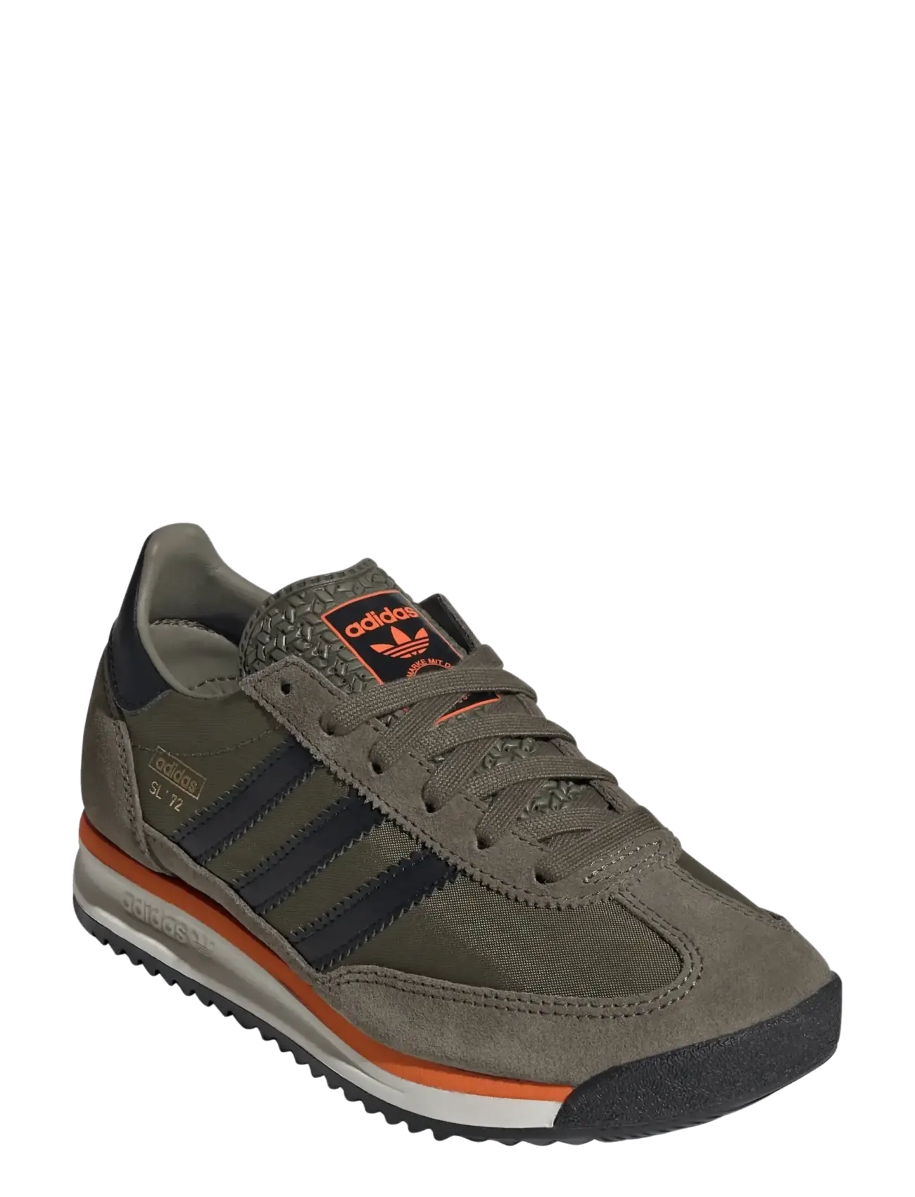 adidas Originals SL 72 RS J - adidas - OLISTR/CBLACK/PUOR / green