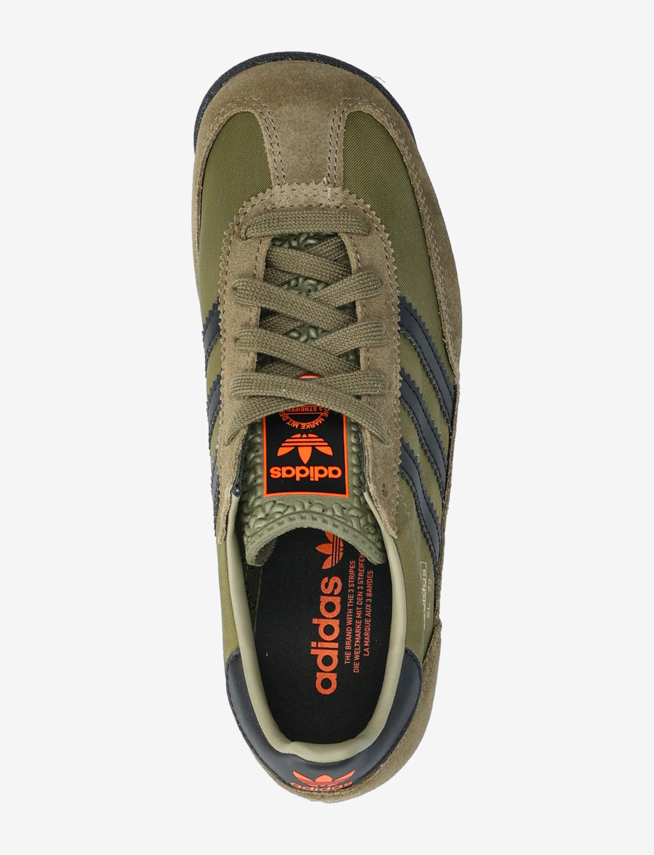 adidas Originals - SL 72 RS J - low-top sneakers - olistr/cblack/puor - 3