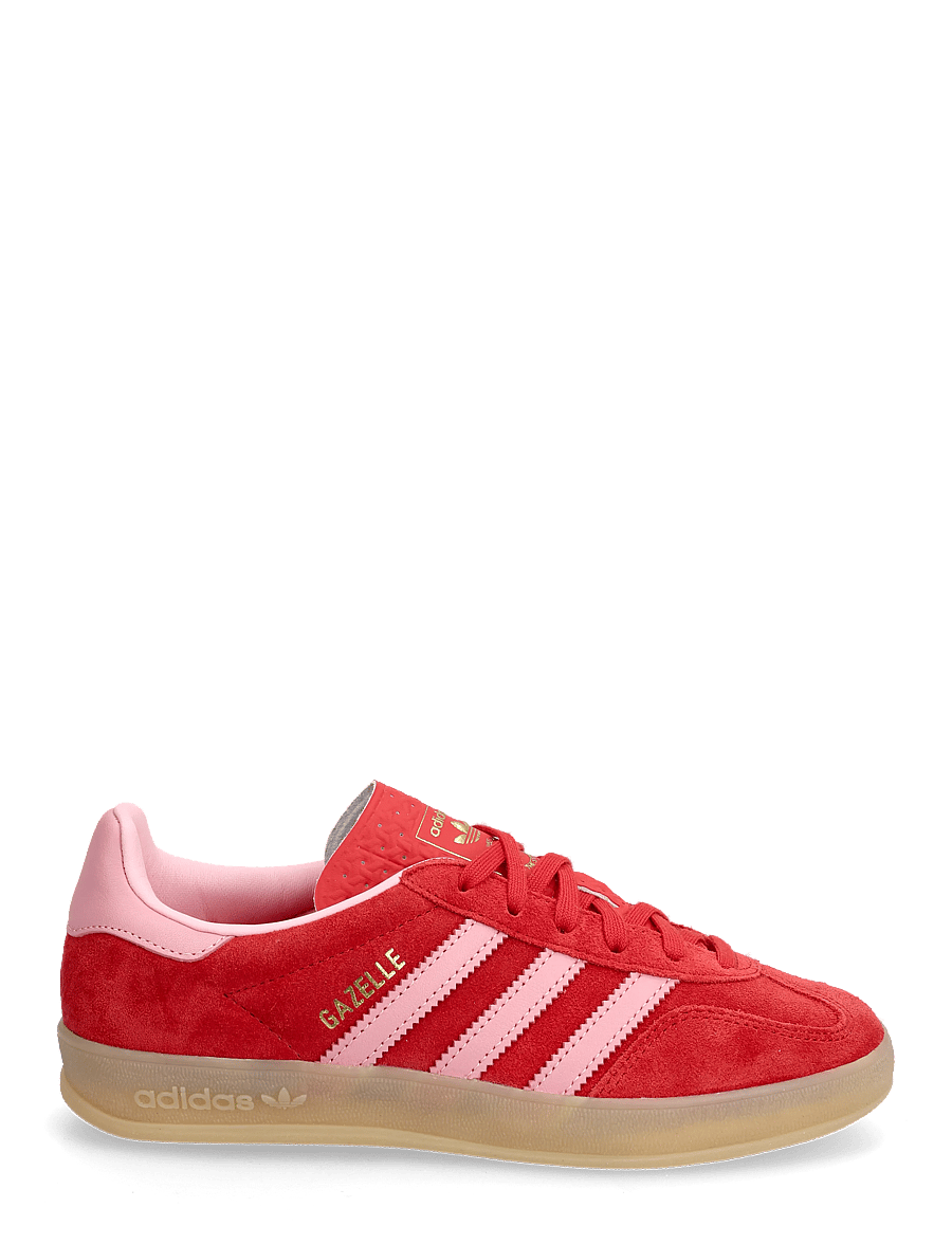 adidas Originals - GAZELLE INDOOR W - låga sneakers - betsca/ltpink/gum4 - 1