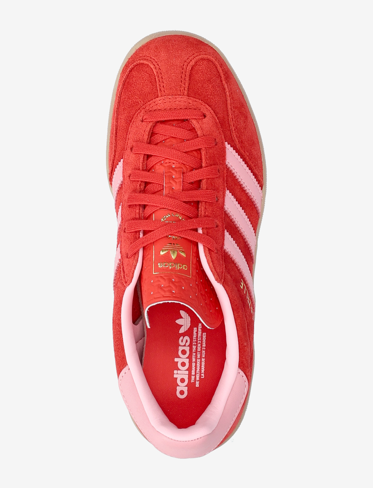 adidas Originals - GAZELLE INDOOR W - niedrige sneakers - betsca/ltpink/gum4 - 3
