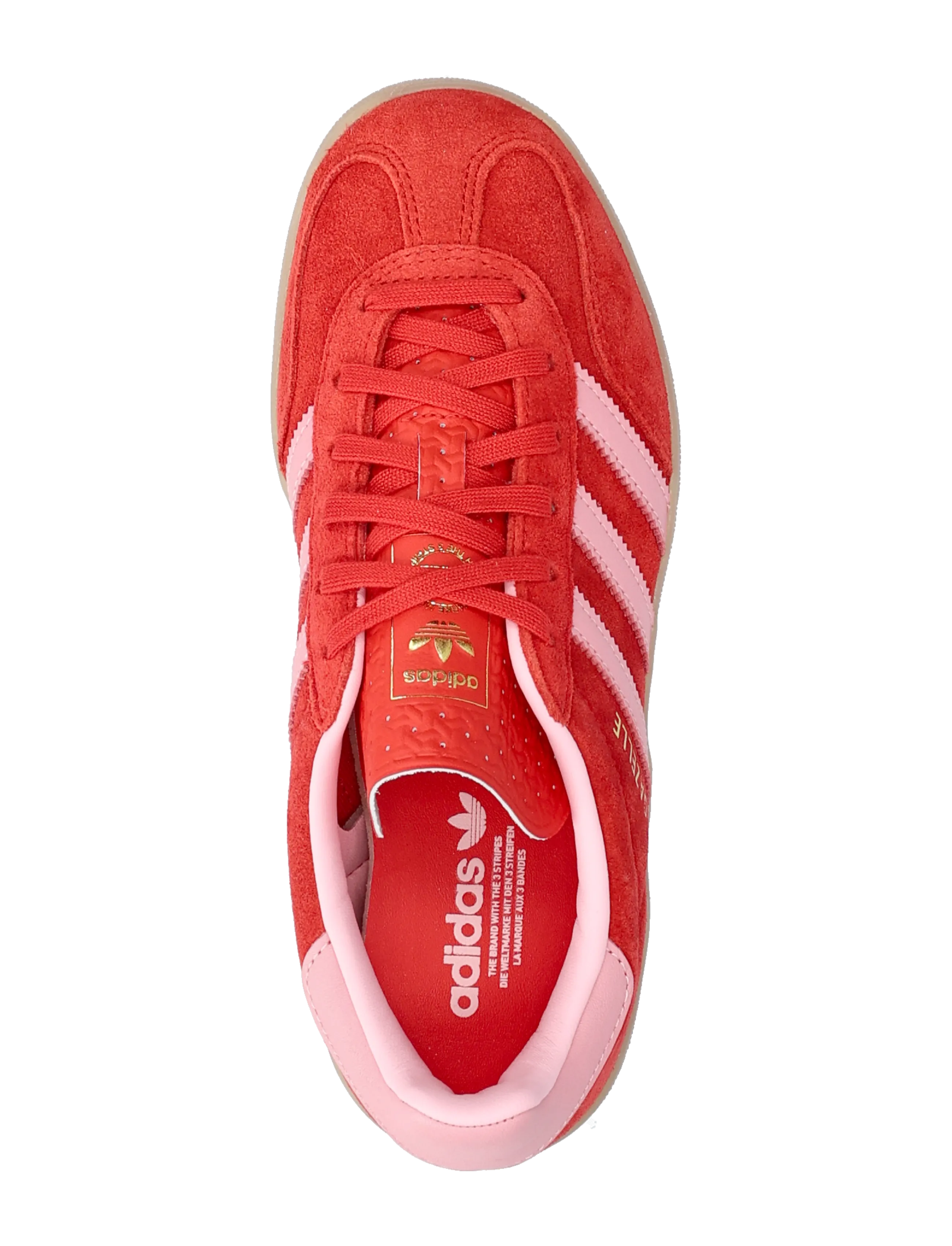 adidas Originals - GAZELLE INDOOR W - baskets basses - betsca/ltpink/gum4 - 3