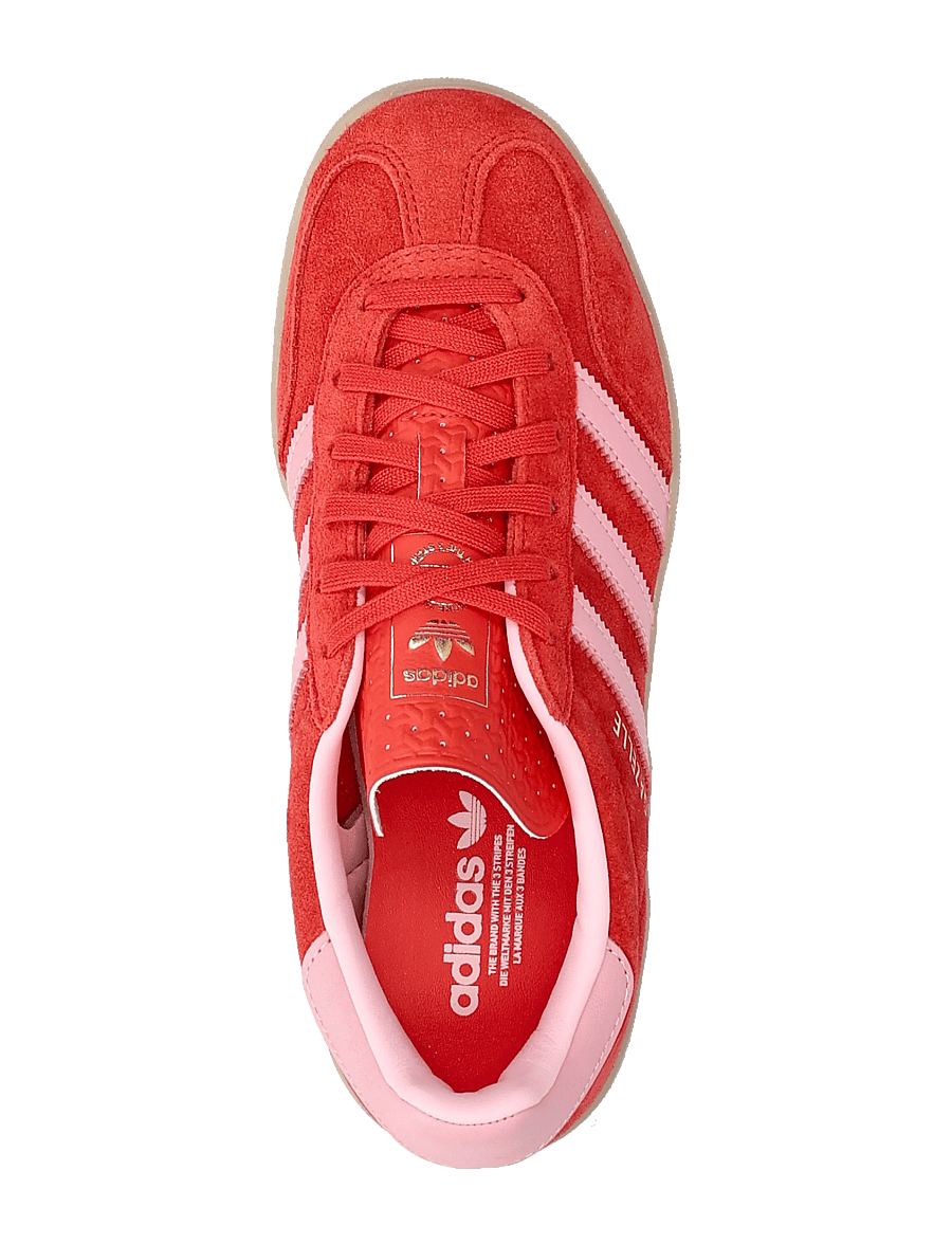 adidas Originals - GAZELLE INDOOR W - låga sneakers - betsca/ltpink/gum4 - 3