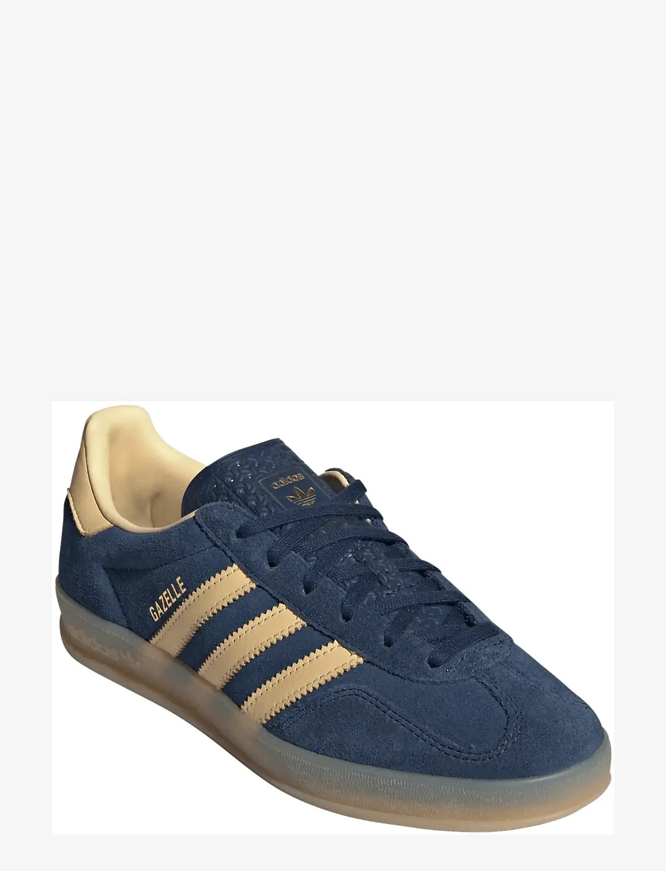 adidas Originals - GAZELLE INDOOR W - låga sneakers - nindig/orgtin/gum4 - 0
