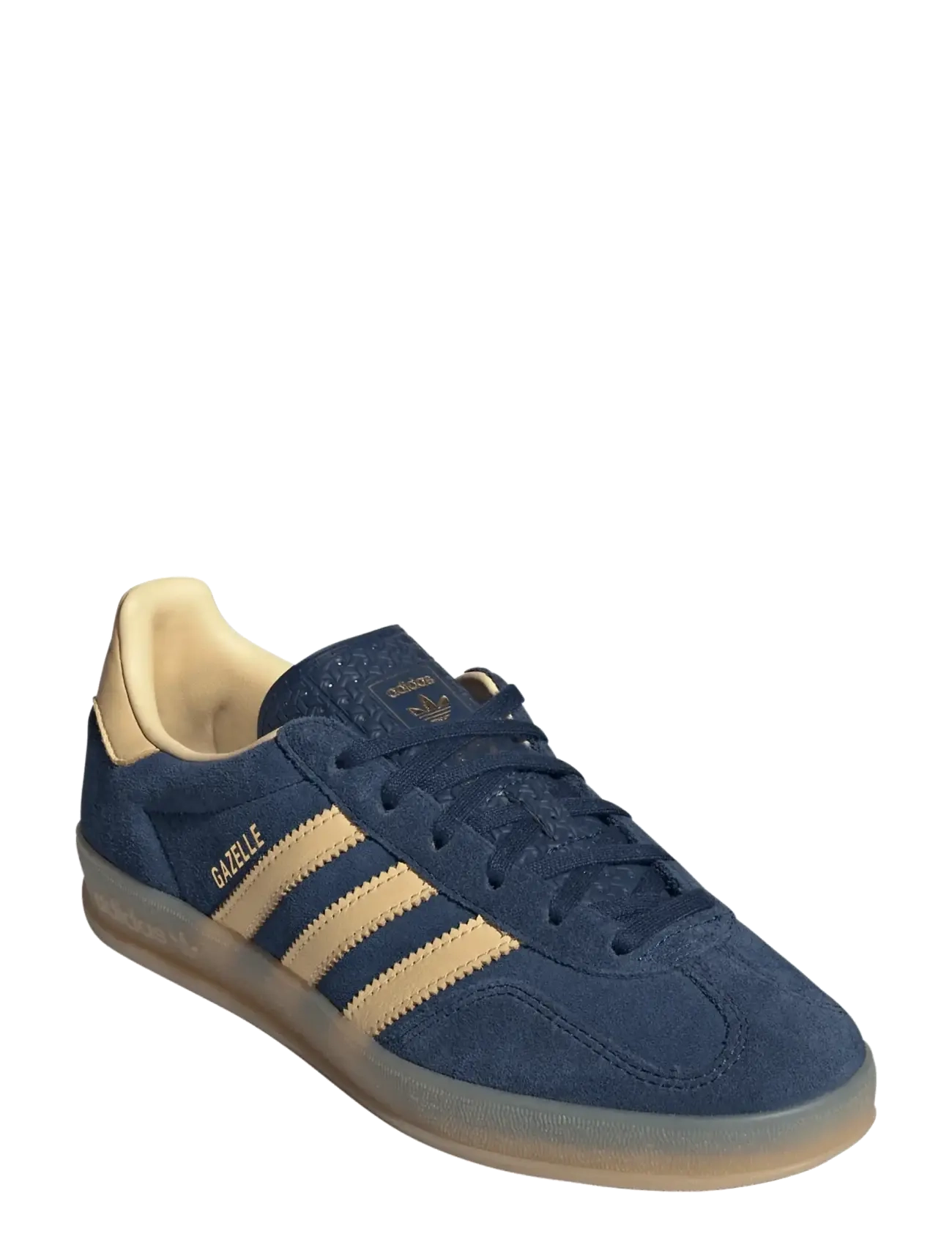 adidas Originals GAZELLE INDOOR W - Vabaajajalatsid - NINDIG/ORGTIN/GUM4 / navy