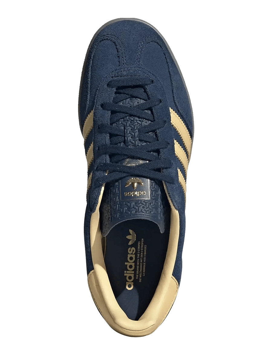 adidas Originals - GAZELLE INDOOR W - lave sneakers - nindig/orgtin/gum4 - 4