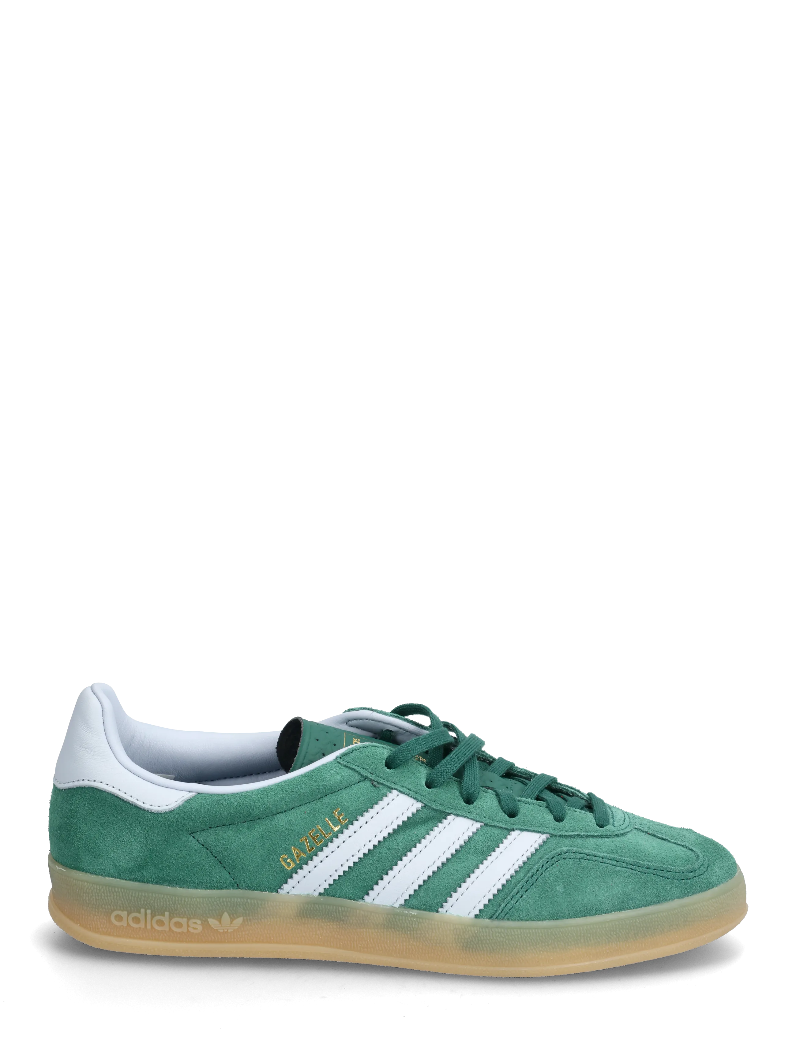 adidas Originals - GAZELLE INDOOR W - lave sneakers - cgreen/crsk/gum4 - 1
