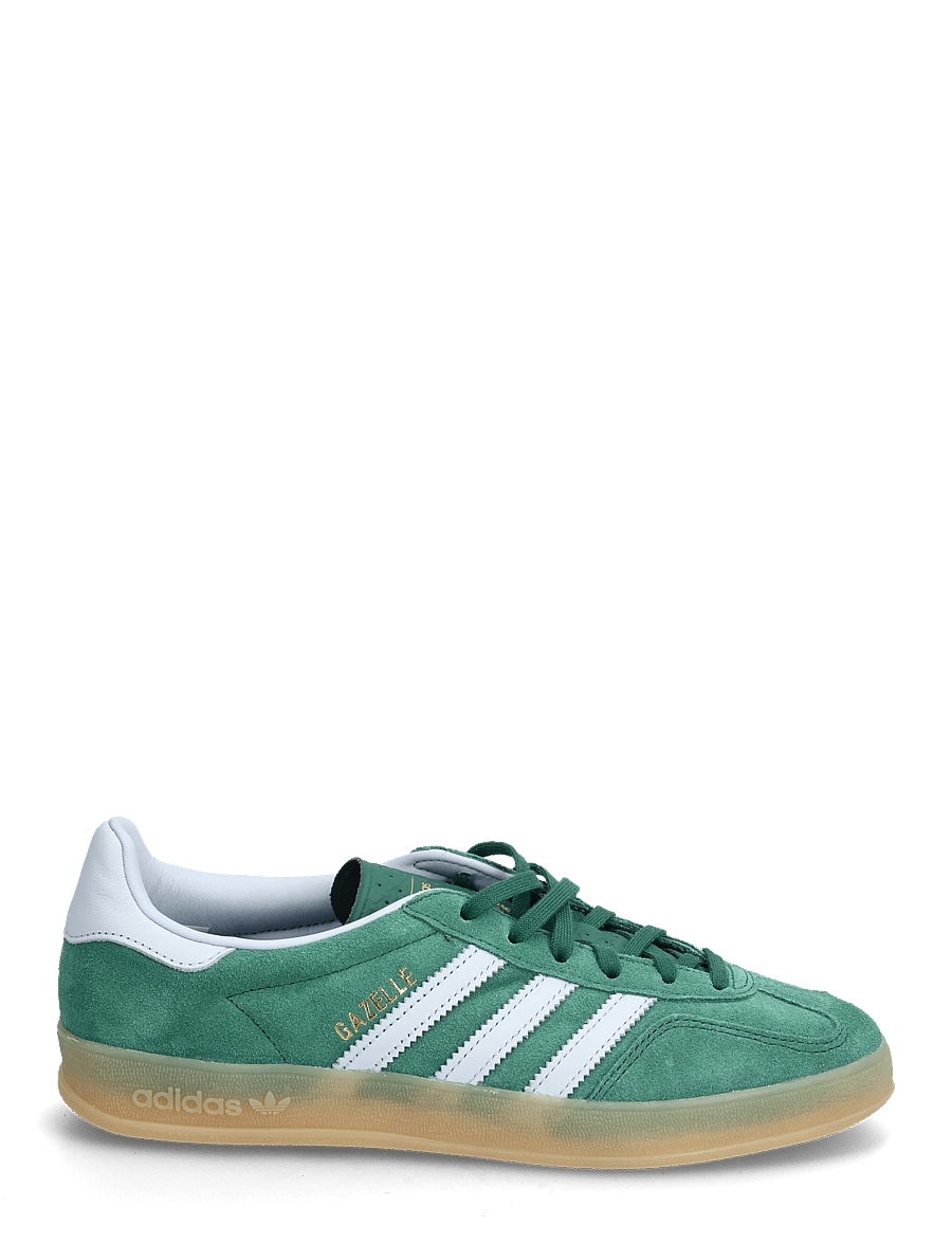 adidas Originals - GAZELLE INDOOR W - lave sneakers - cgreen/crsk/gum4 - 1