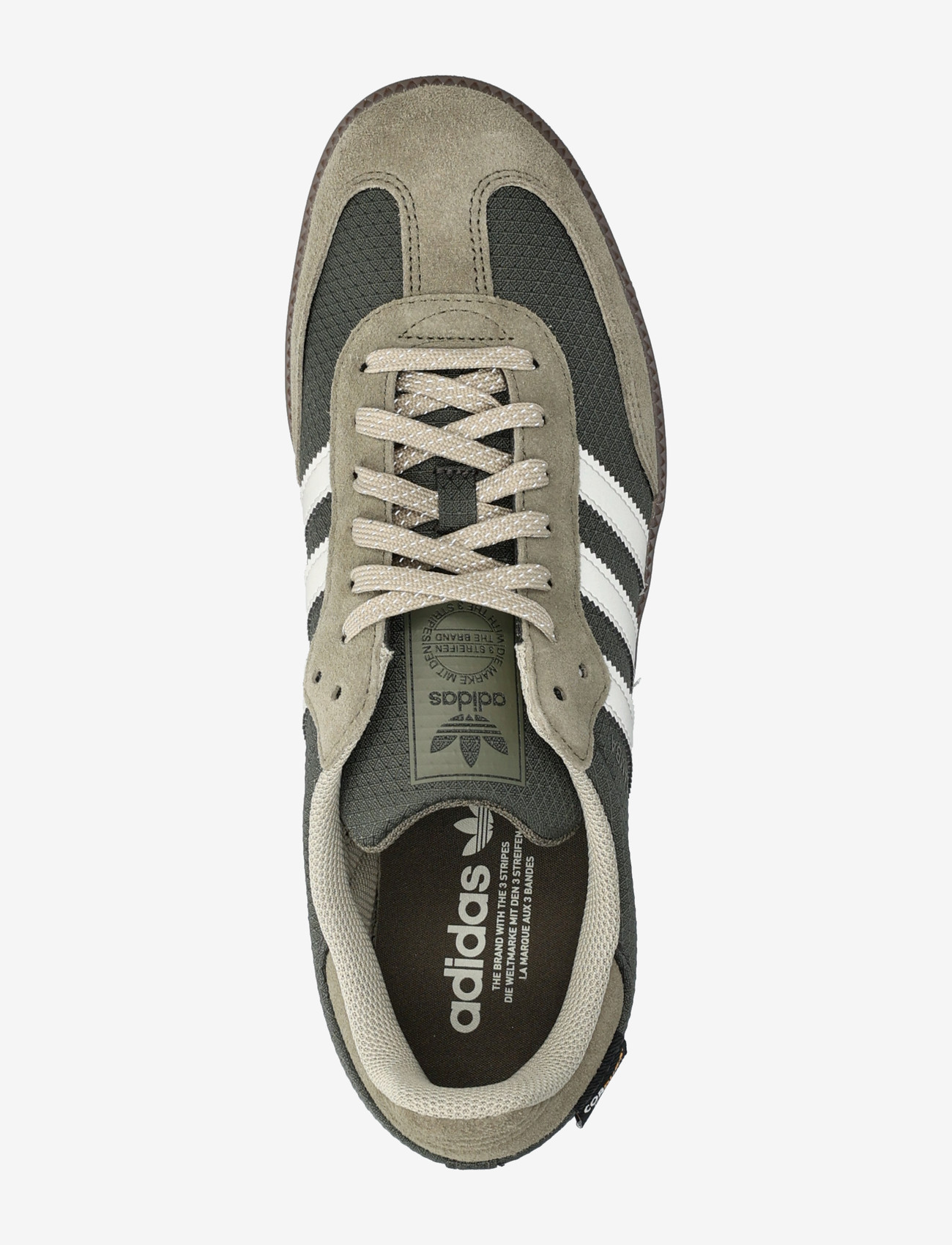 adidas Originals - SAMBA OG - niedriger schnitt - shaoli/putgre/olistr - 3