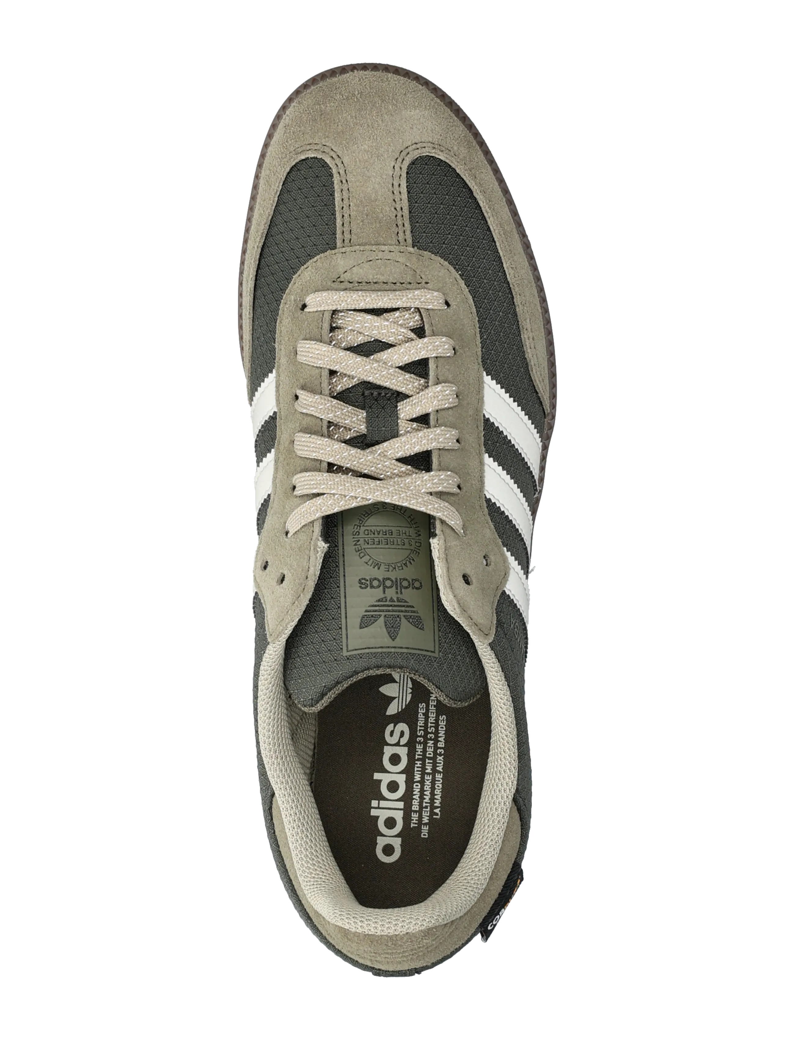 adidas Originals - SAMBA OG - low tops - shaoli/putgre/olistr - 3
