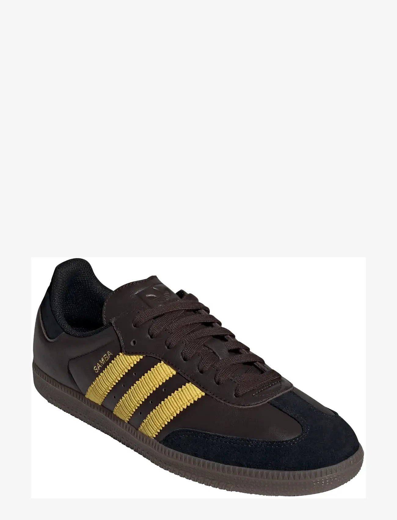 adidas Originals - SAMBA OG - low top sneakers - auco/eqtyel/gum5 - 0