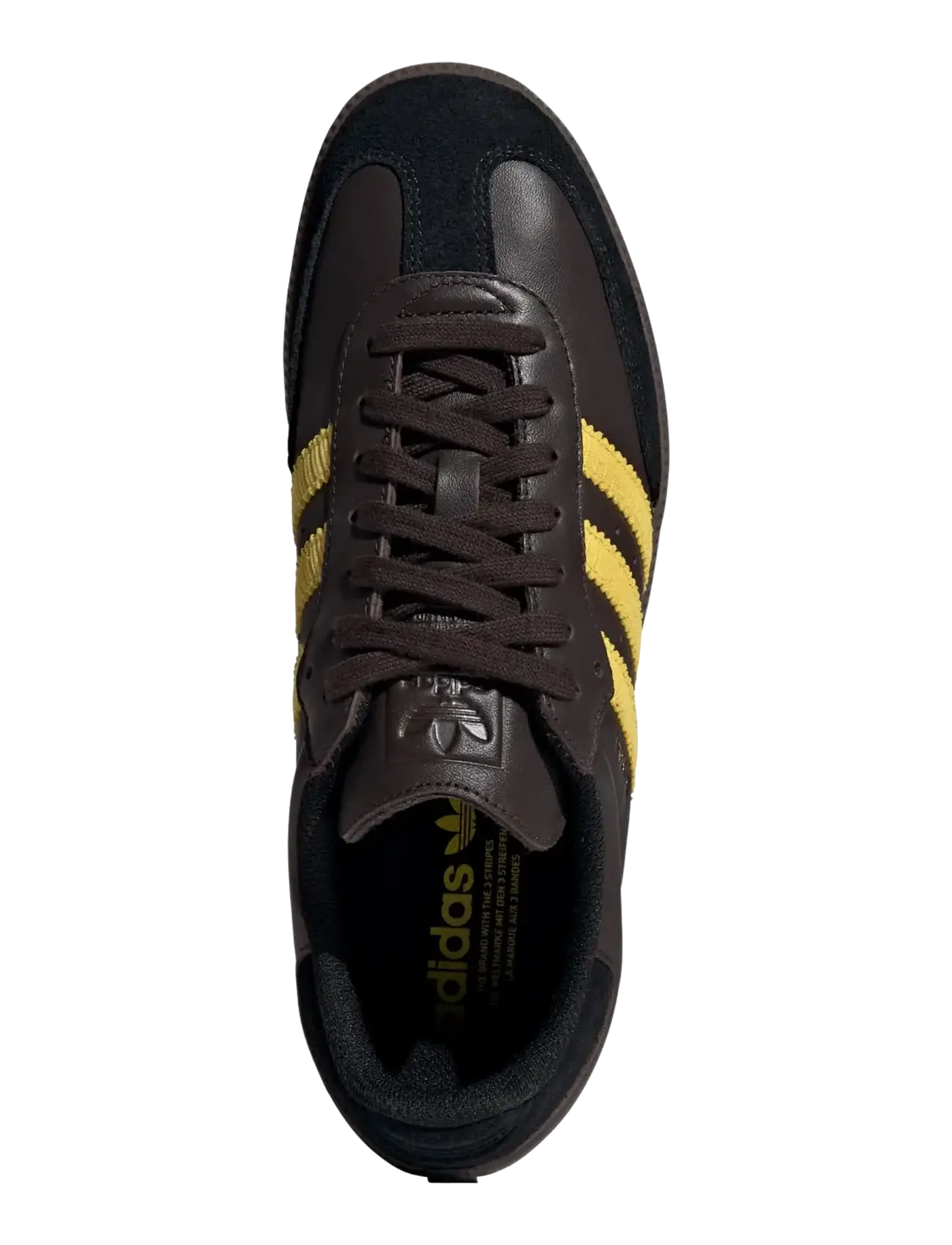 adidas Originals - SAMBA OG - niedrige sneakers - auco/eqtyel/gum5 - 4