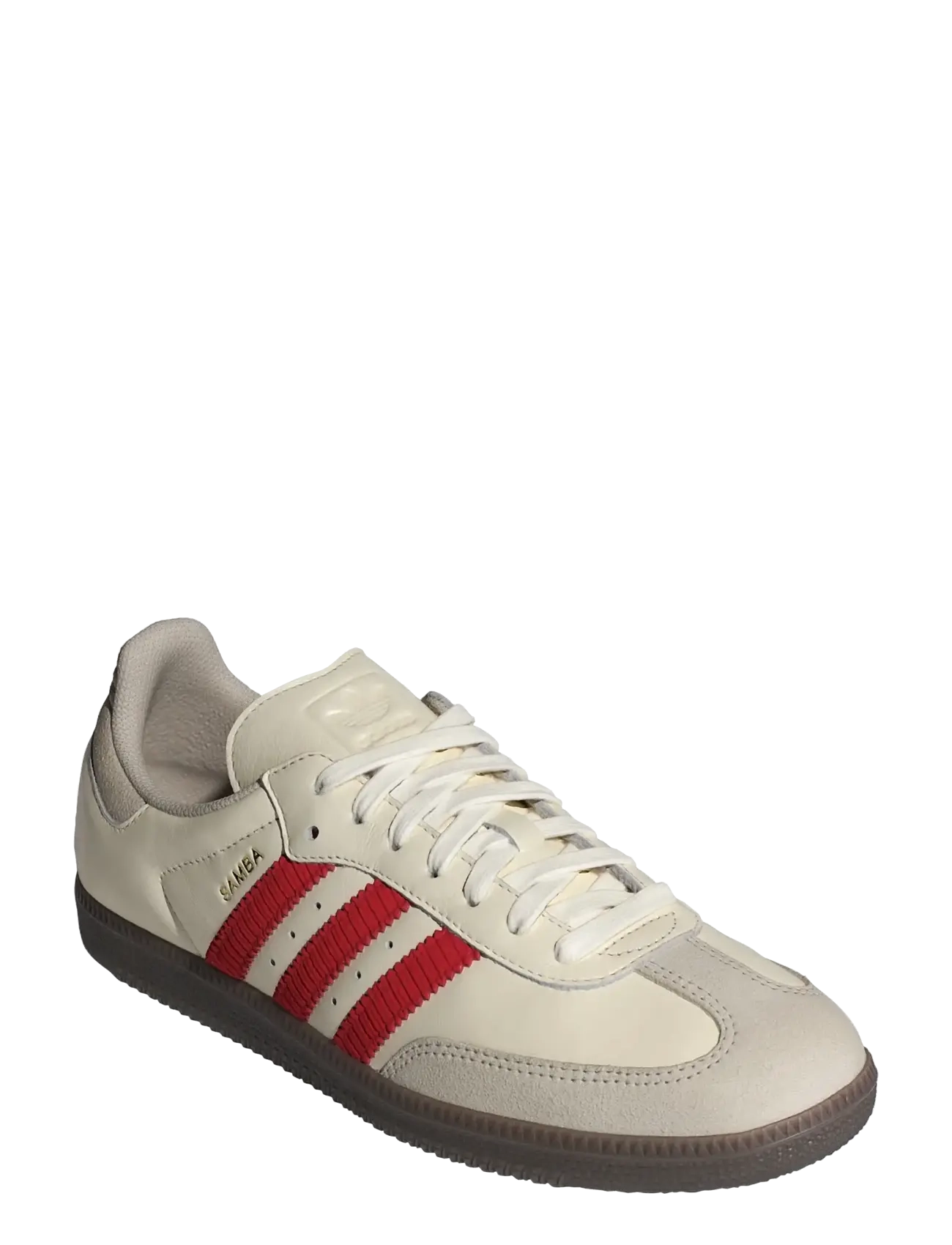adidas Originals SAMBA OG - adidas - OWHITE/BETSCA/GUM5 / cream