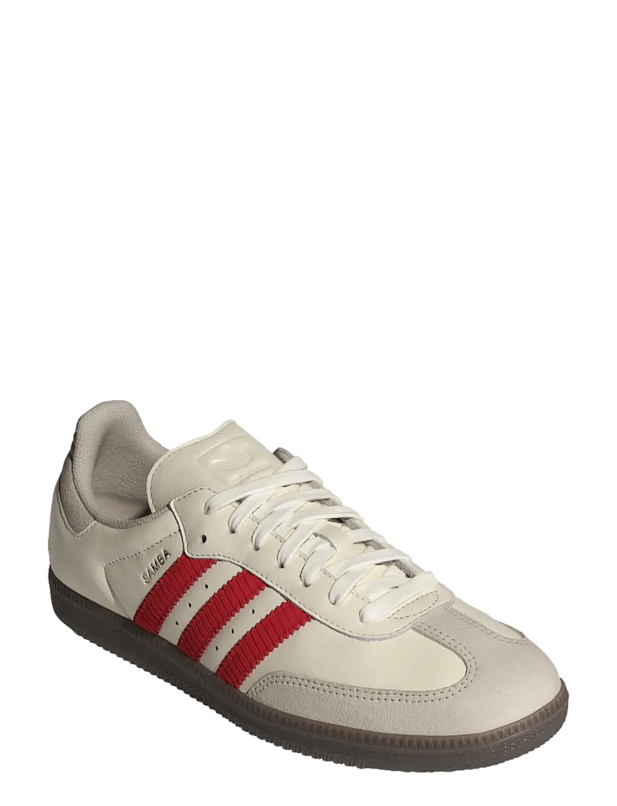 adidas Originals - SAMBA OG - kõrge säärega tossud - owhite/betsca/gum5 - 0