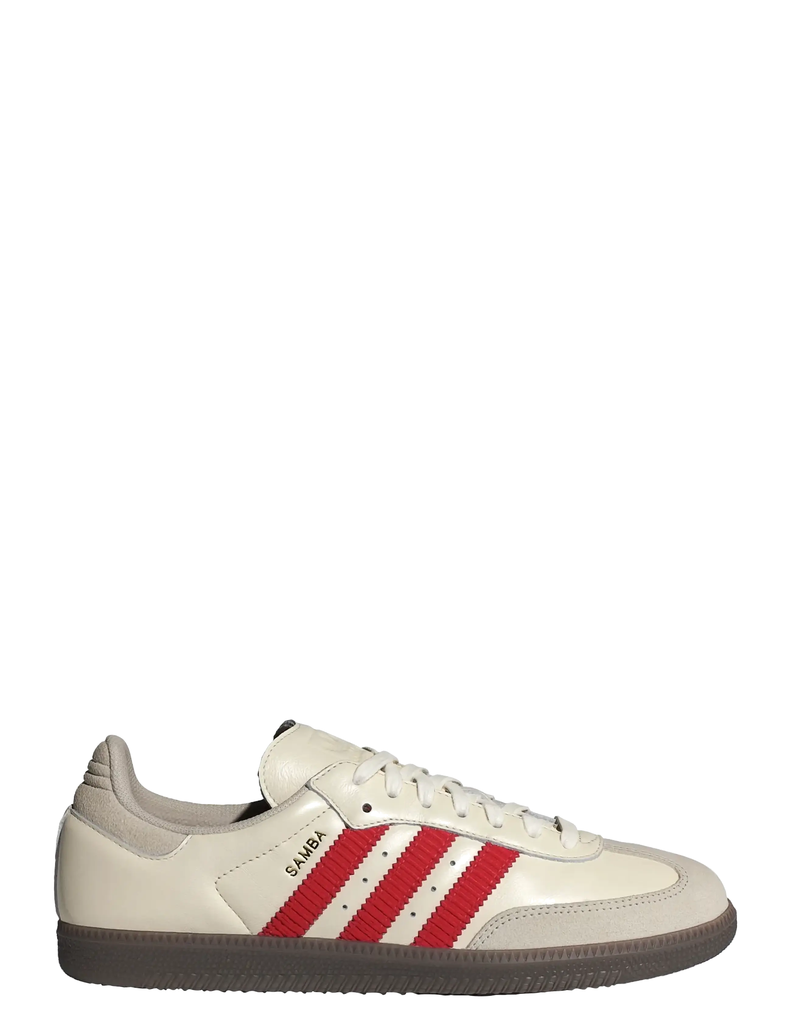 adidas Originals - SAMBA OG - low top sneakers - owhite/betsca/gum5 - 1