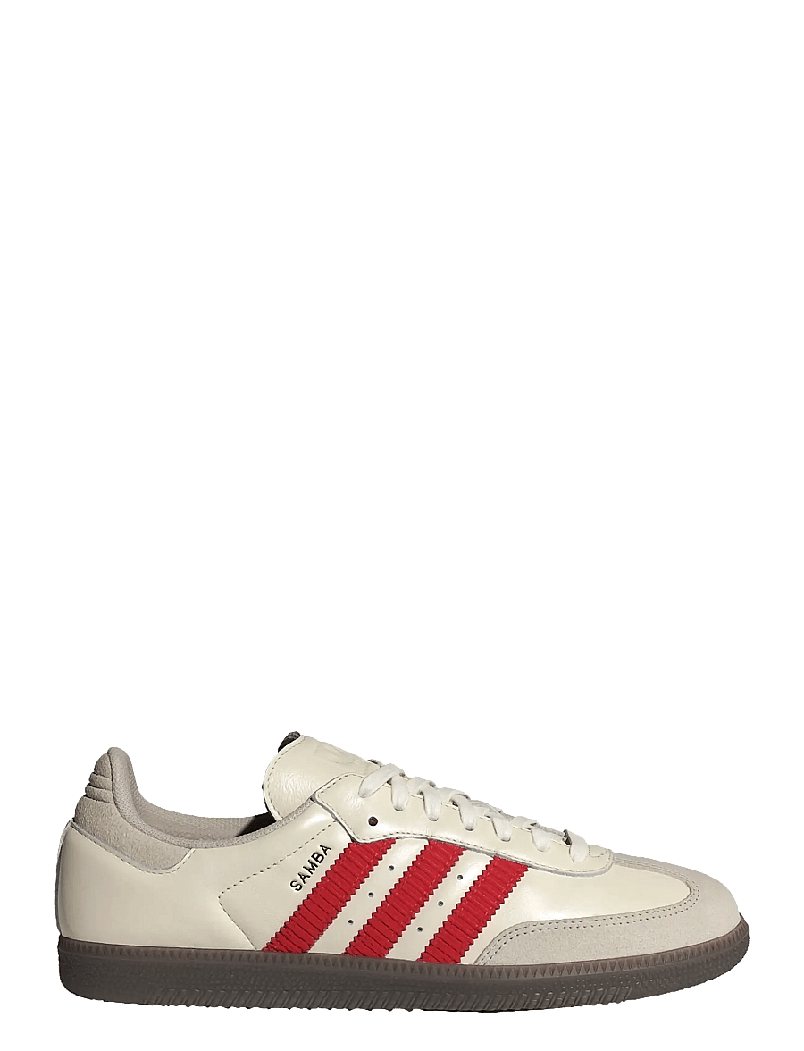 adidas Originals - SAMBA OG - kõrge säärega tossud - owhite/betsca/gum5 - 1