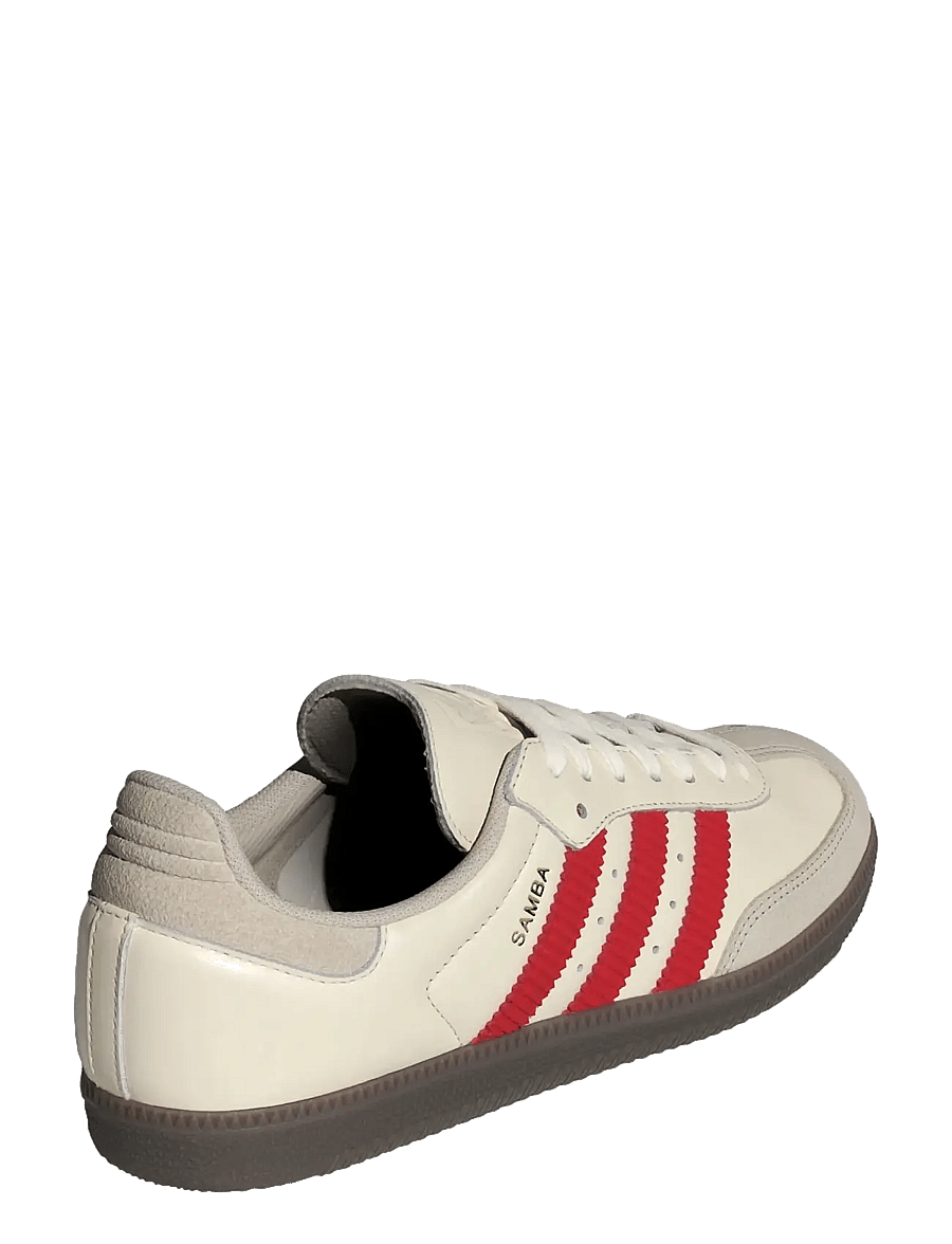 adidas Originals - SAMBA OG - kõrge säärega tossud - owhite/betsca/gum5 - 3