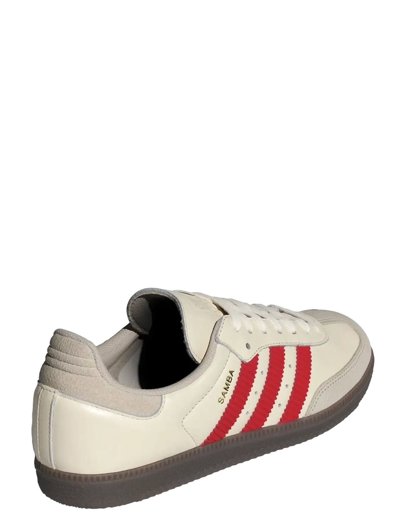 adidas Originals - SAMBA OG - niedrige sneakers - owhite/betsca/gum5 - 3