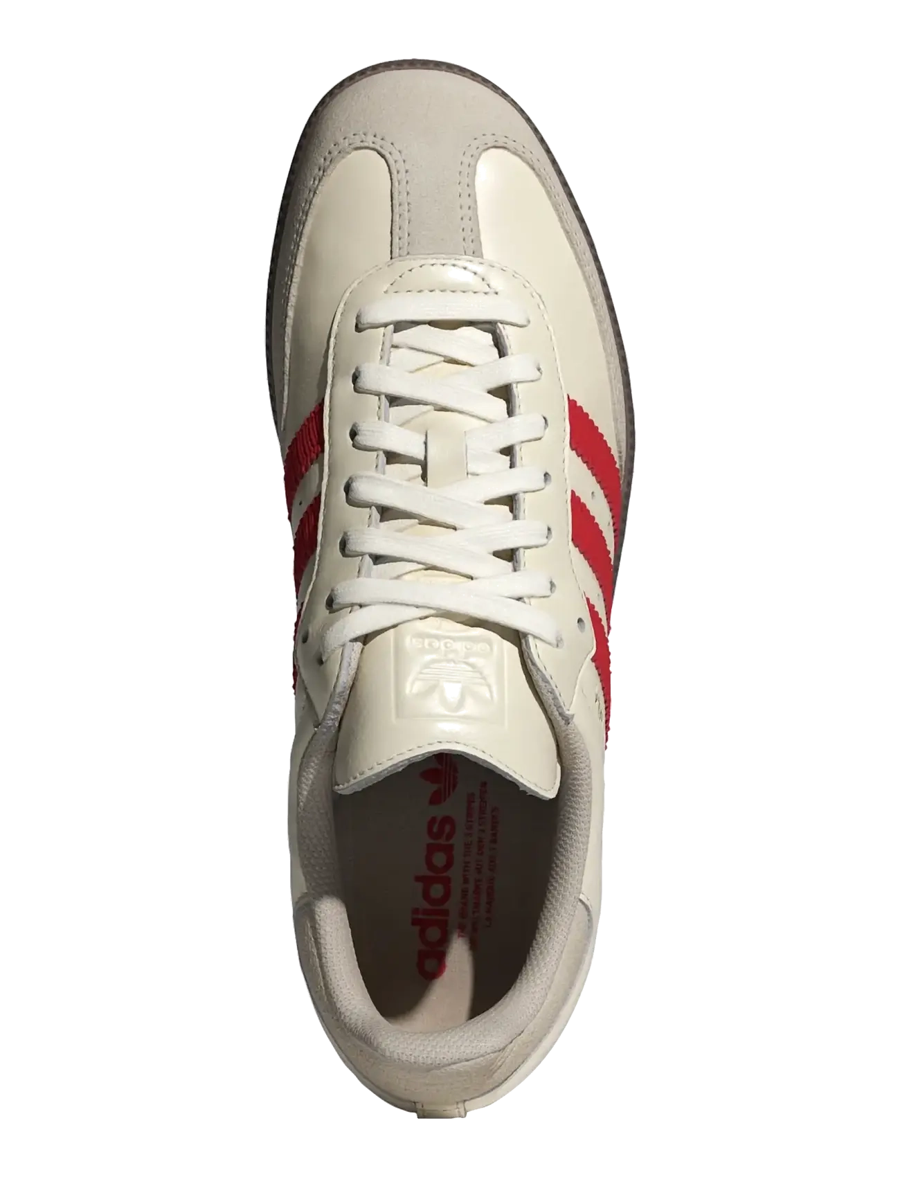 adidas Originals - SAMBA OG - low top sneakers - owhite/betsca/gum5 - 4