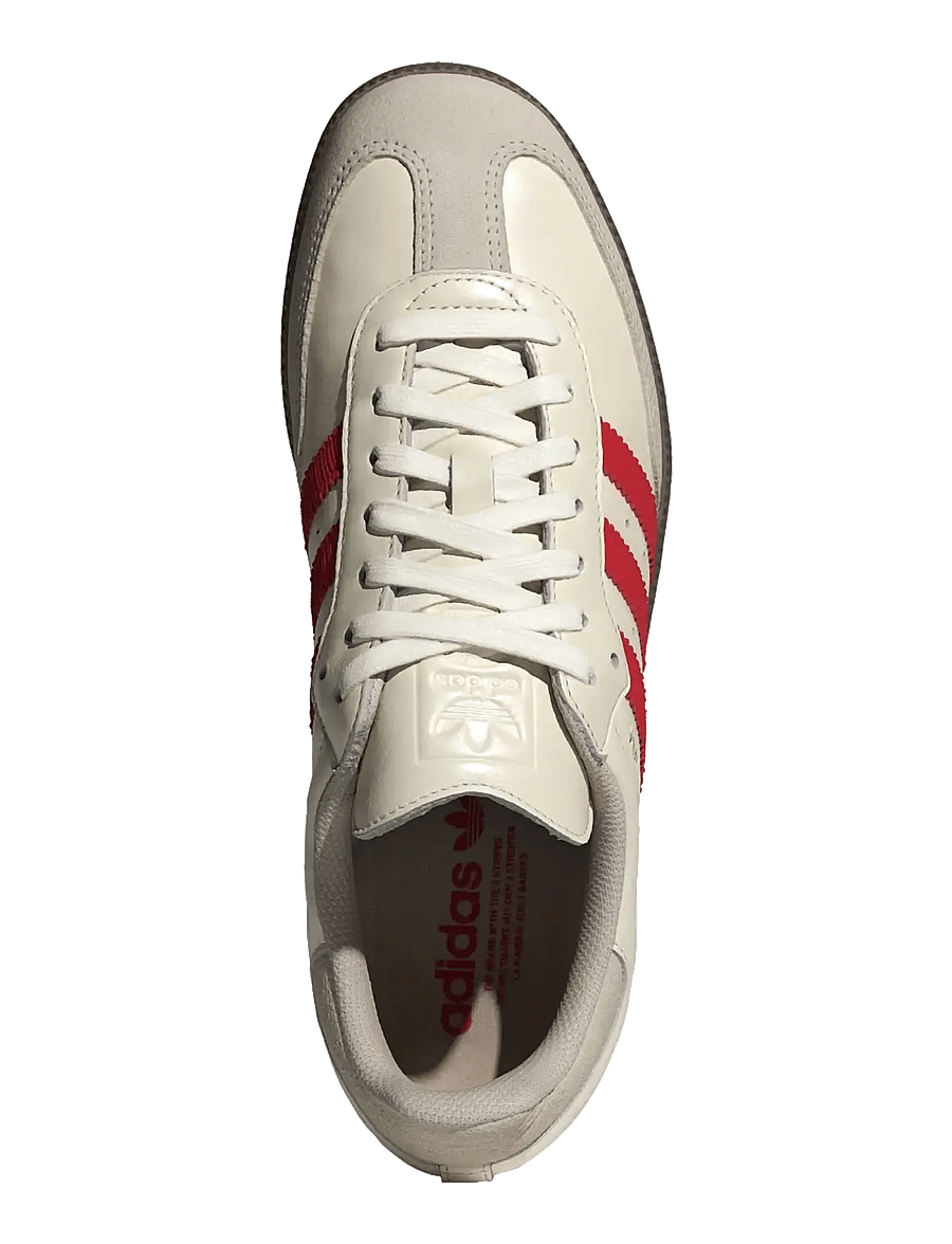 adidas Originals - SAMBA OG - kõrge säärega tossud - owhite/betsca/gum5 - 4