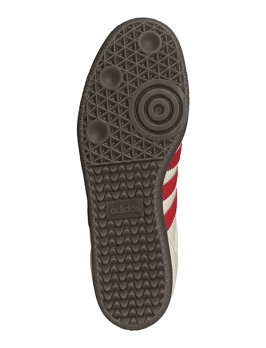 adidas Originals - SAMBA OG - kõrge säärega tossud - owhite/betsca/gum5 - 5